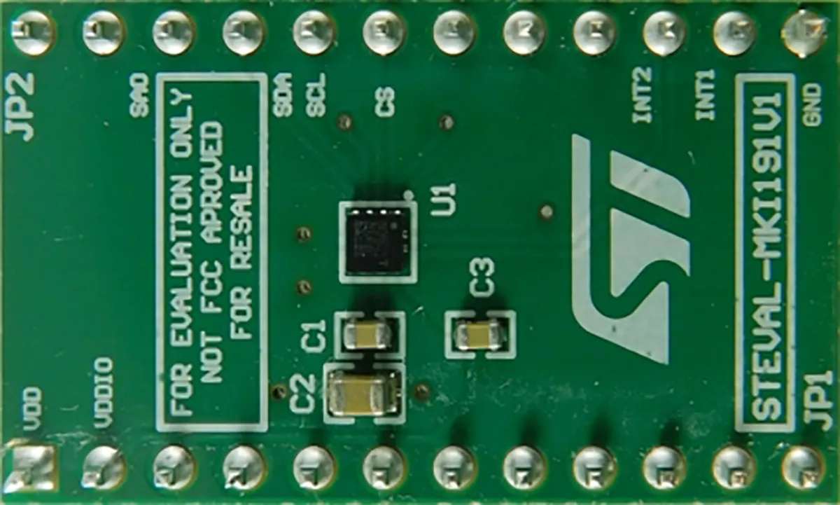 Scheda adattatore IIS2DLPC Adapter Board for a Standard DIL24 Socket STMicroelectronics