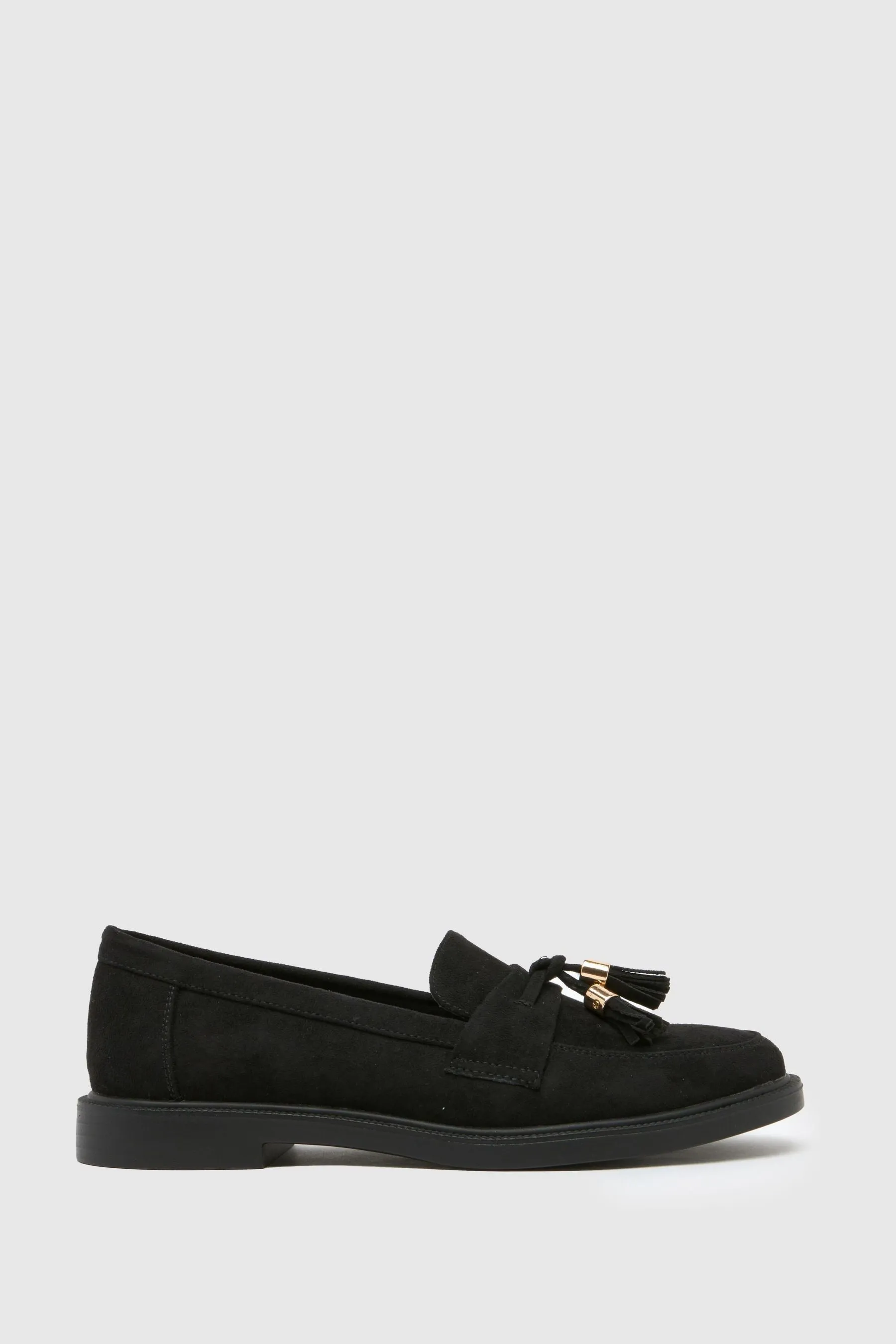 Schuh EC - Lohan - Nero con nappine - Mocassini