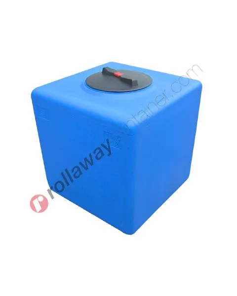 Serbatoio acqua cubico pareti lisce da 100 a 500 litri