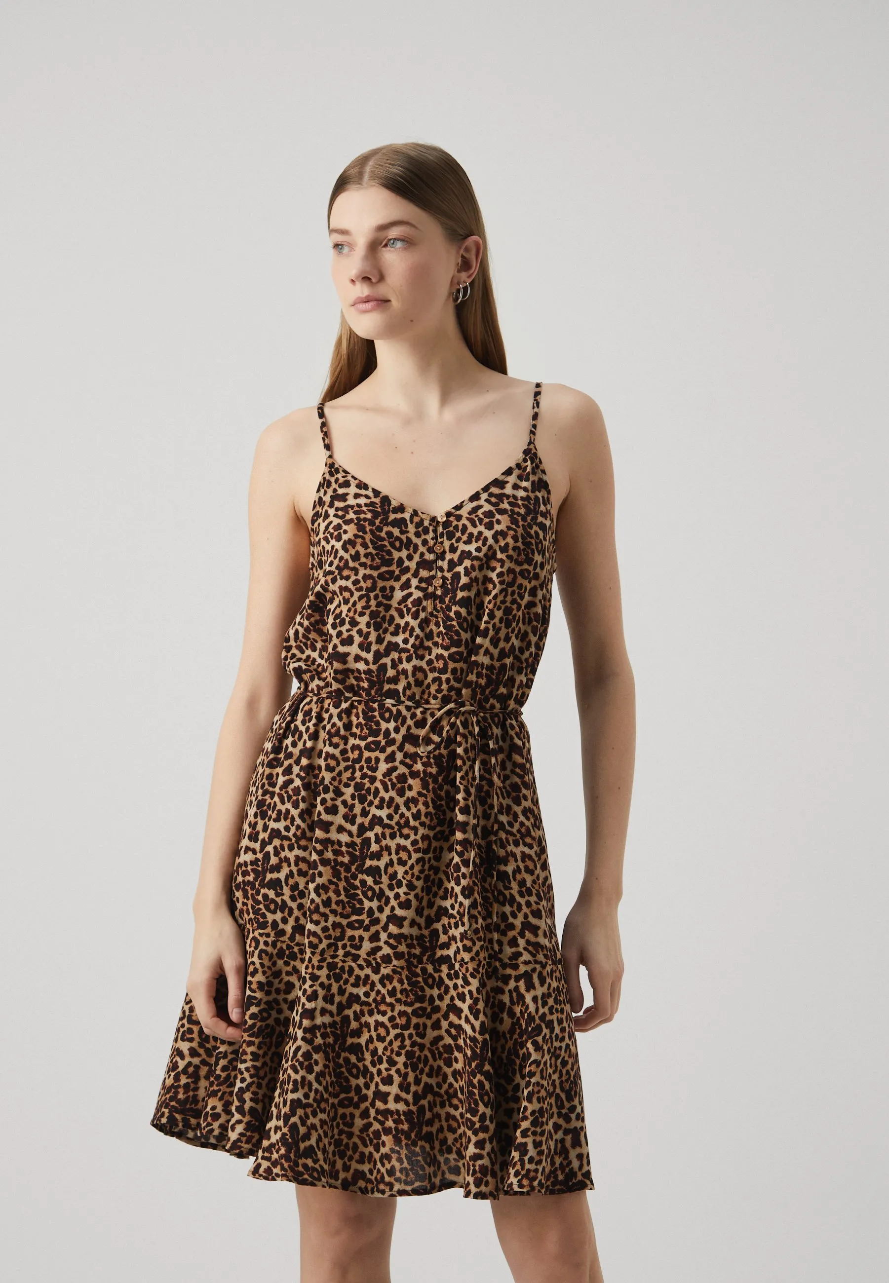 SLIP BUTTON - Vestito estivo