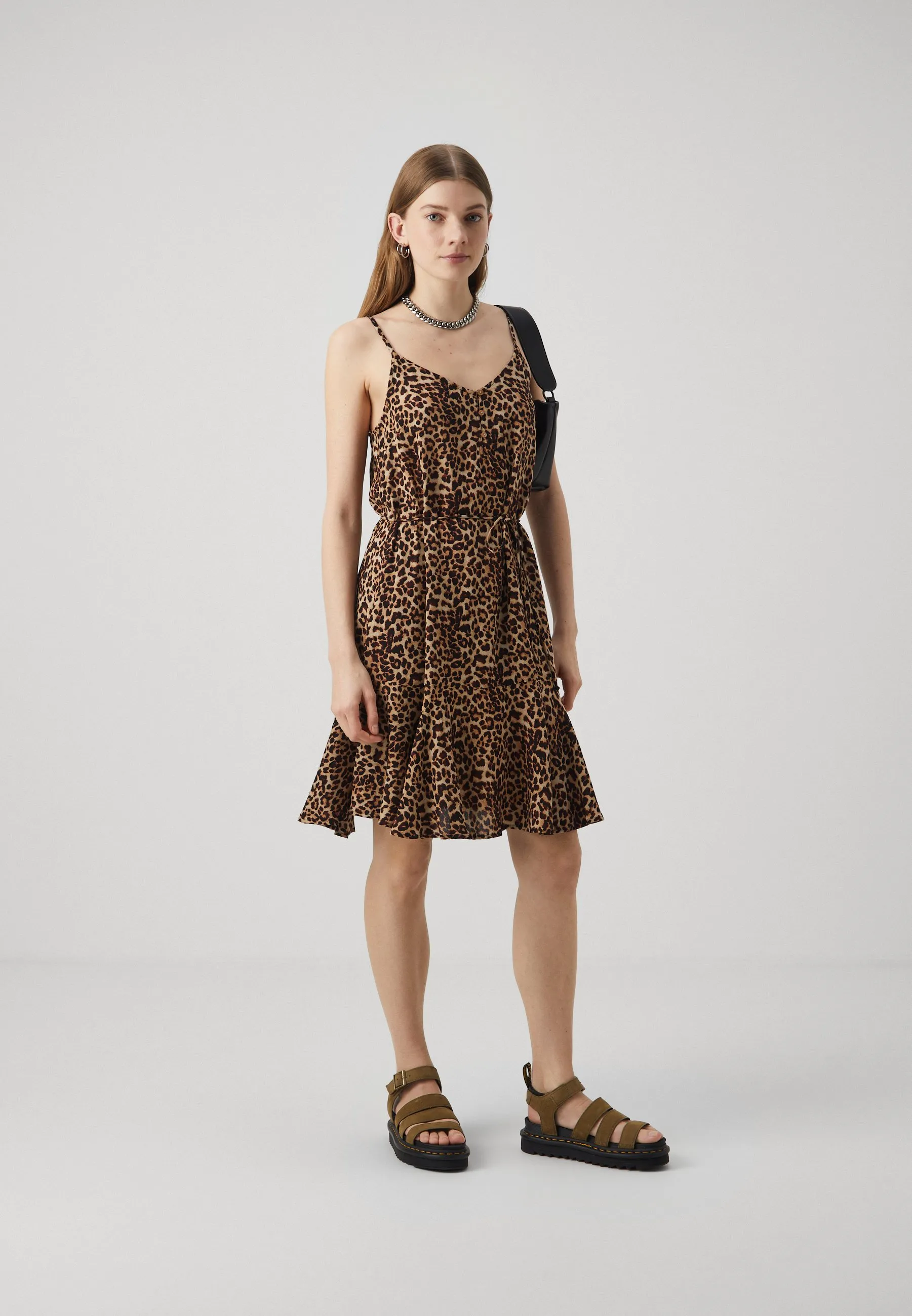 SLIP BUTTON - Vestito estivo