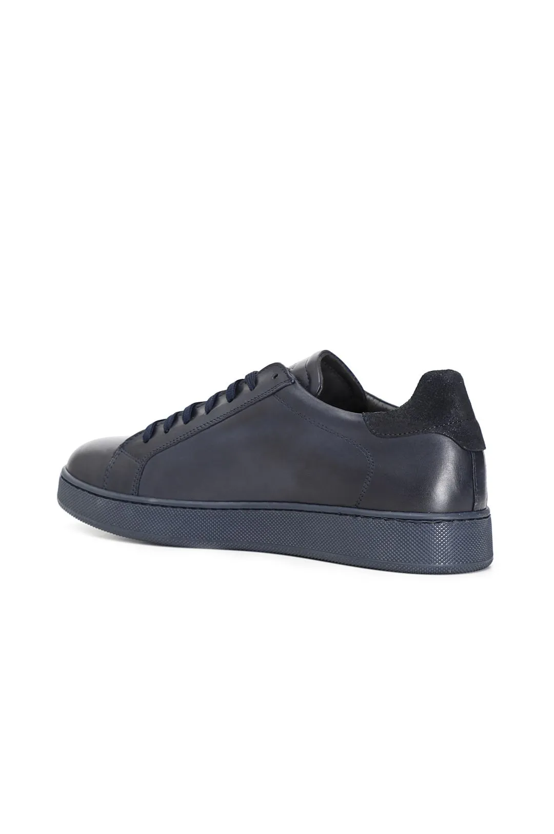 sneakers maschile in pelle