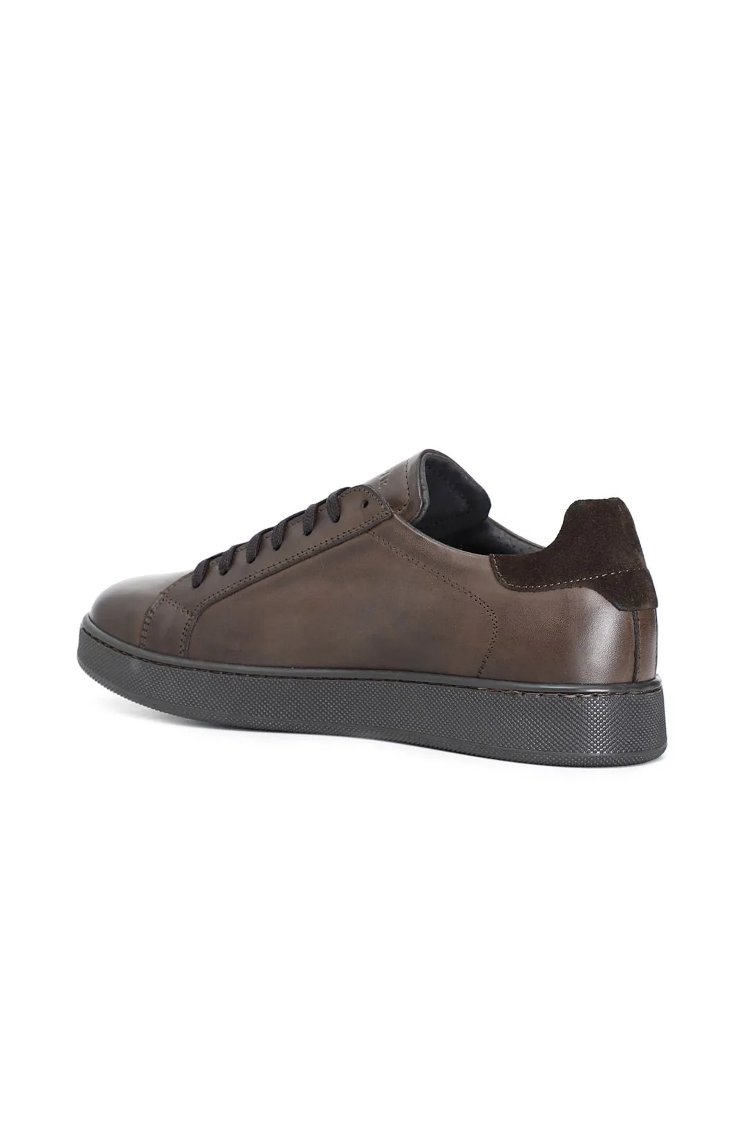 sneakers maschile in pelle
