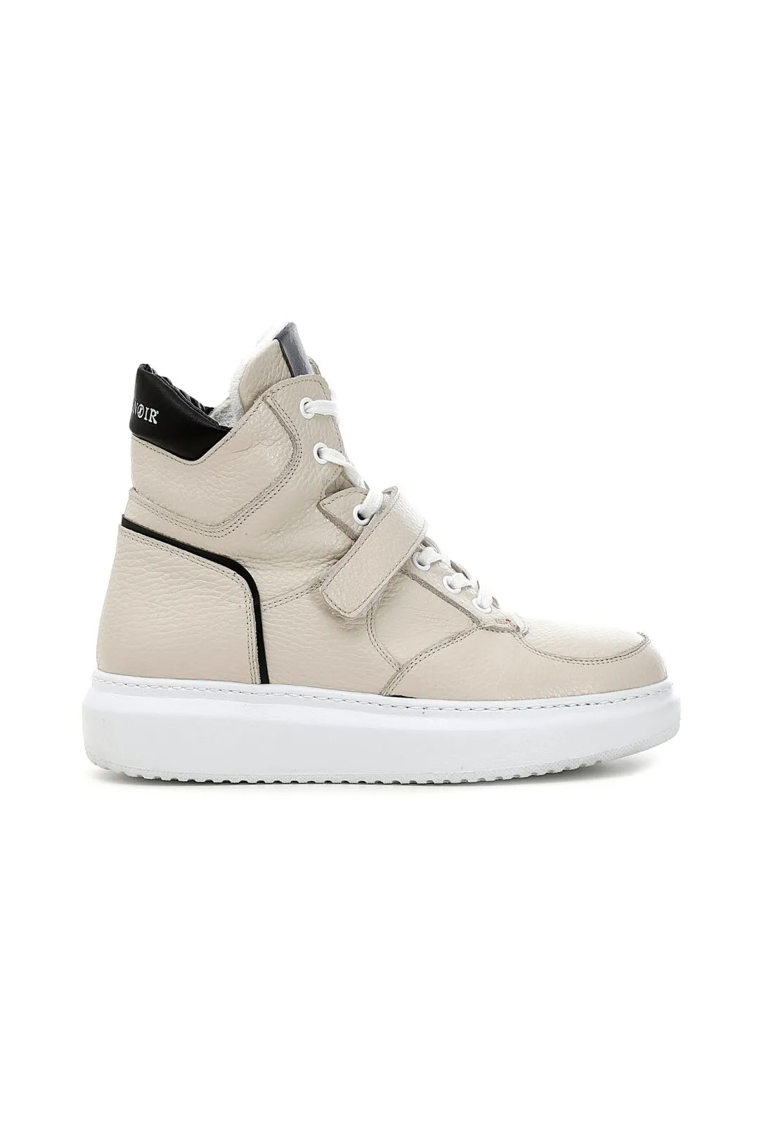 sneakers tronchetto in pelle