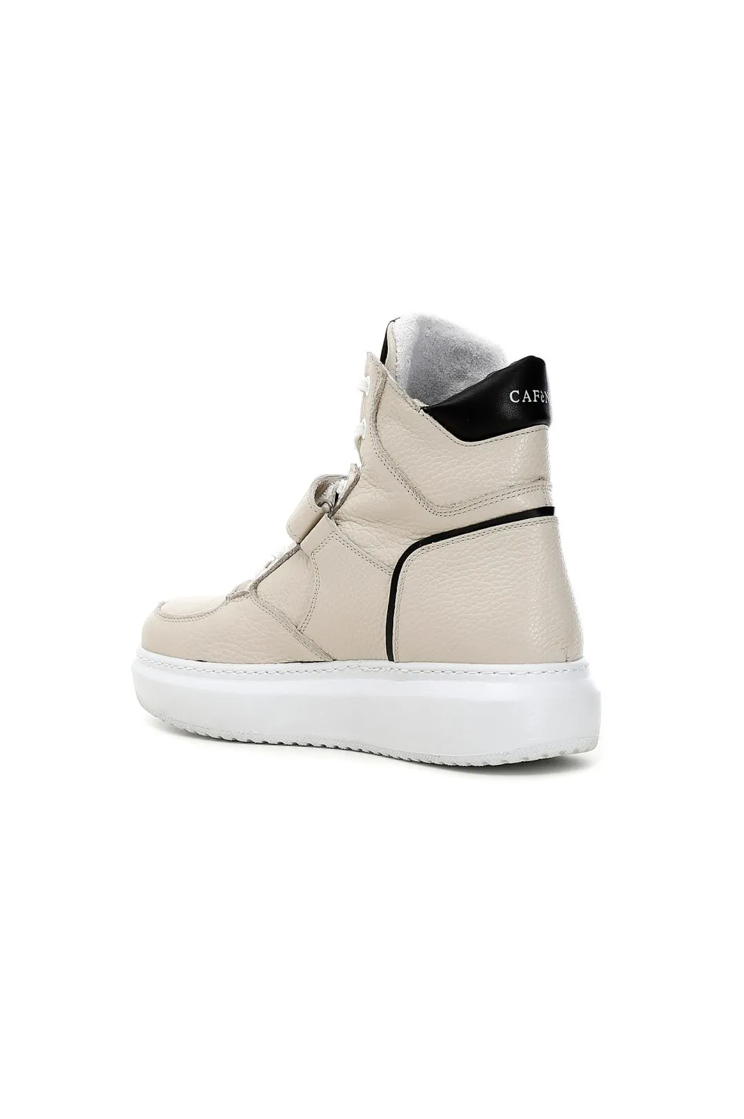 sneakers tronchetto in pelle