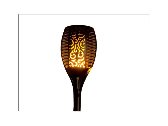 Solar LED fiaccola da giardino ad energia solare