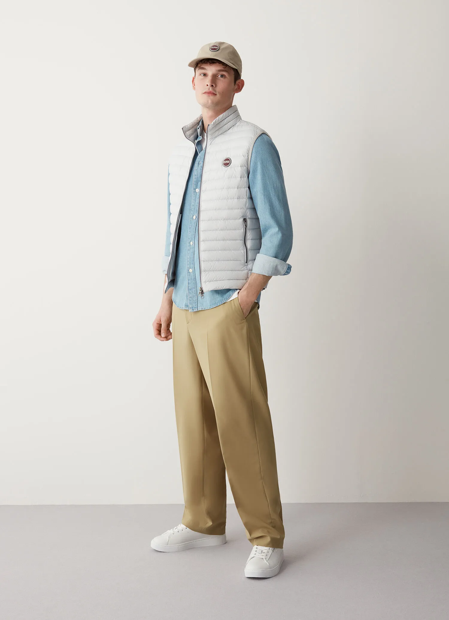 Sporty down gilet