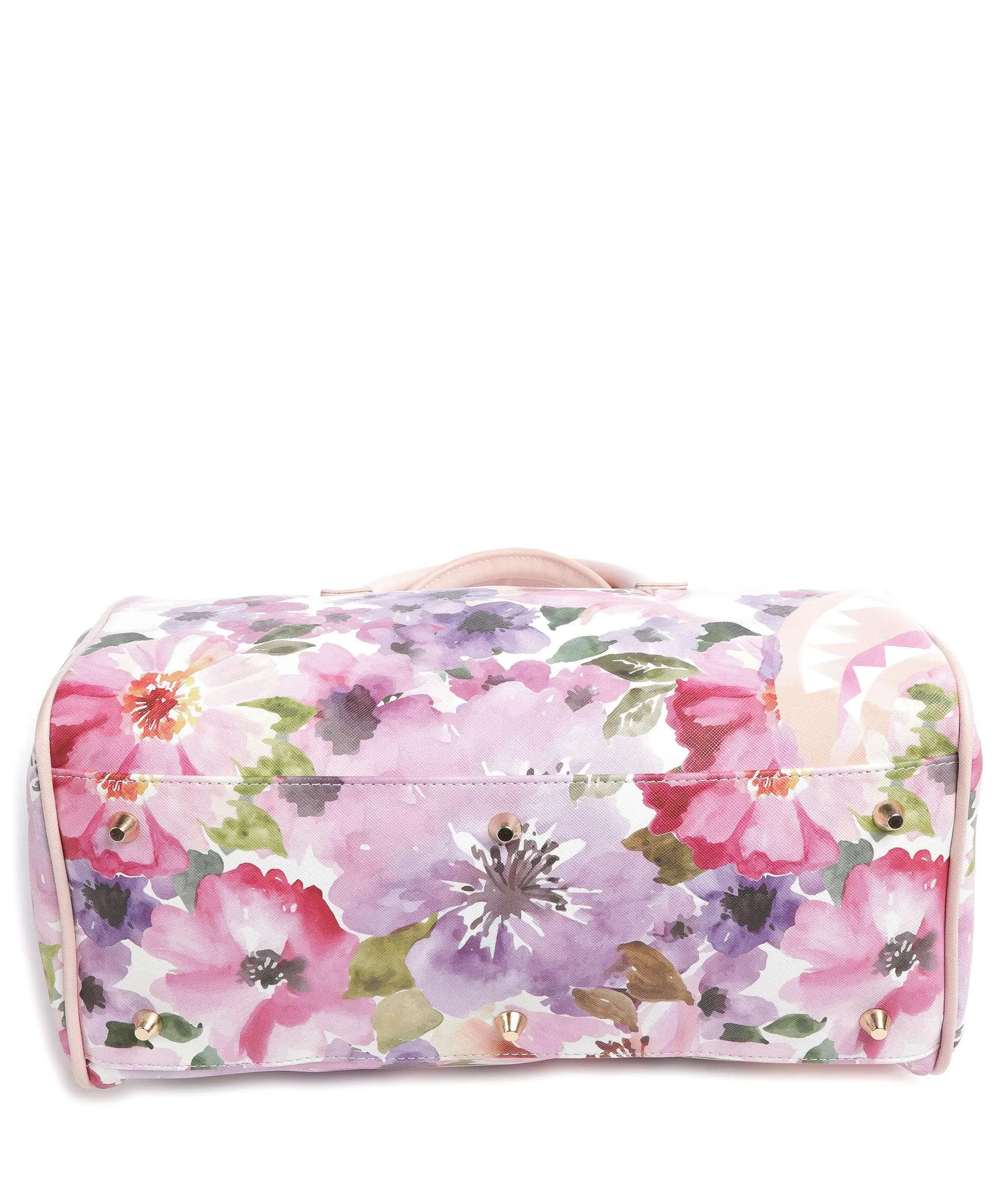  Sprayground Painted Floral Shark Borsa a mano plastica multicolore  