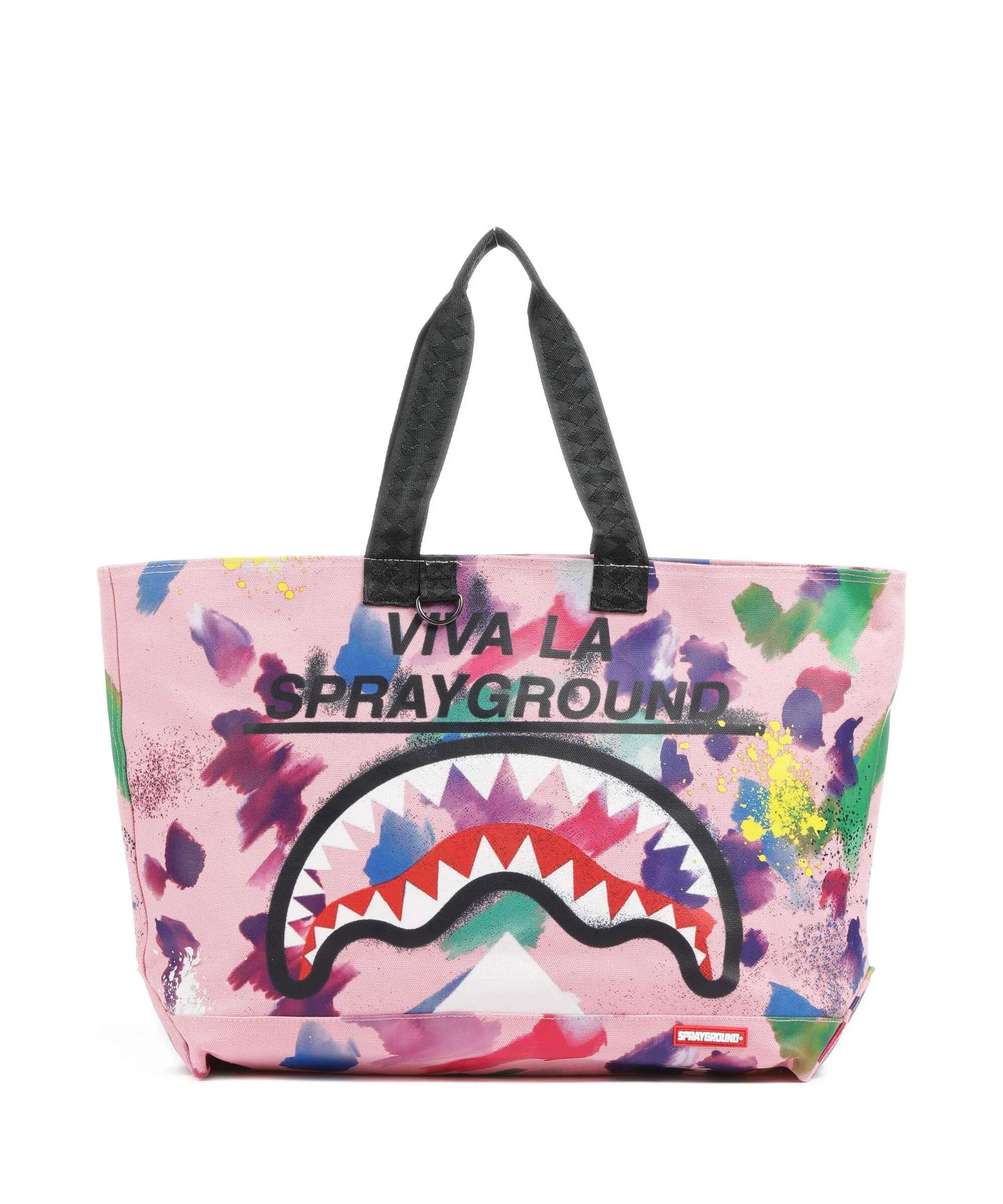  Sprayground Viva La Sprayground Borsa shopper cotone rosa  