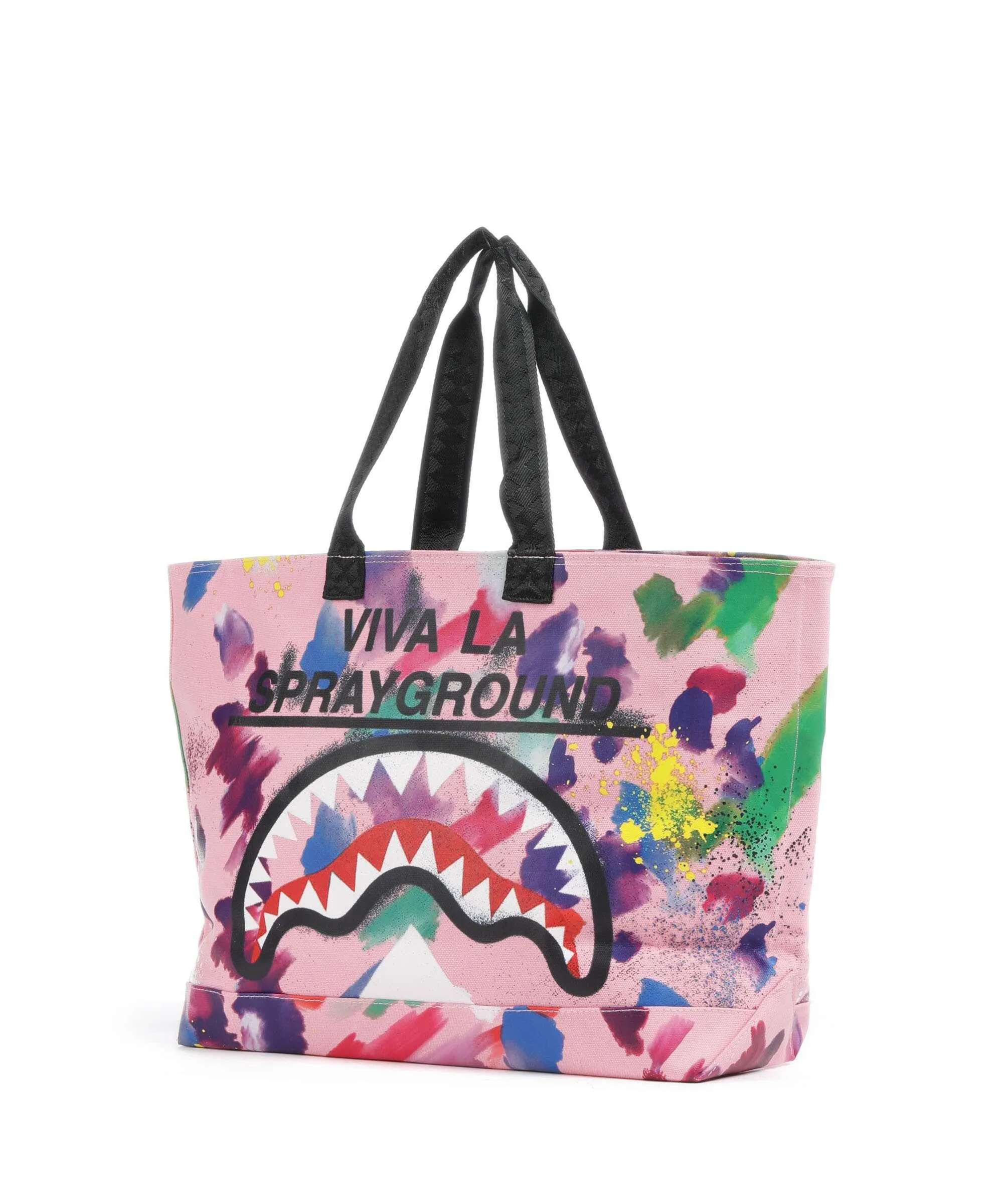  Sprayground Viva La Sprayground Borsa shopper cotone rosa  