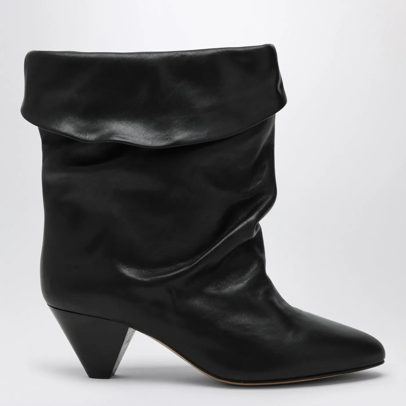Stivale Isabel Marant Black Riska con alzata
