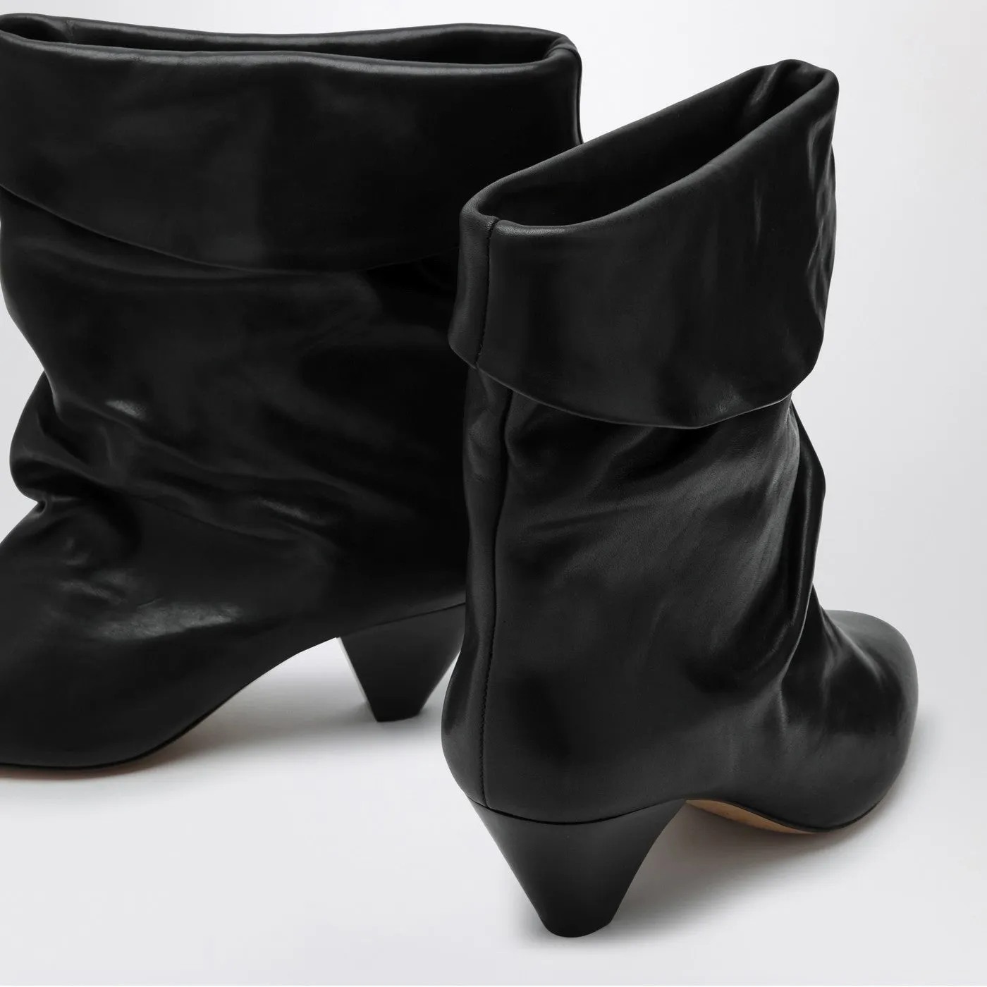 Stivale Isabel Marant Black Riska con alzata