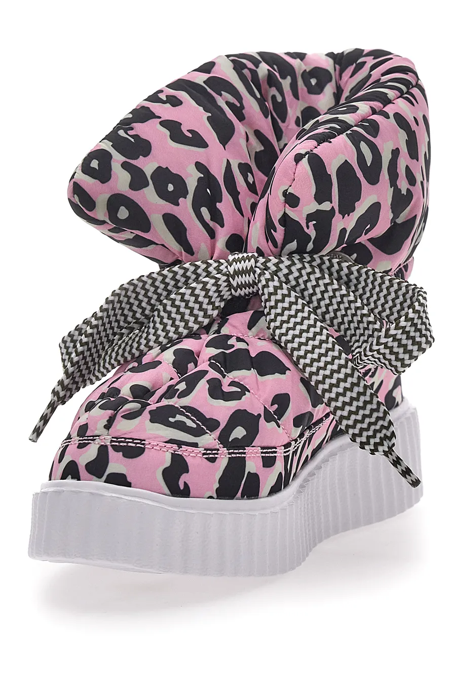 Stivaletti Animalier Rosa Imbottiti Freddy 7558
