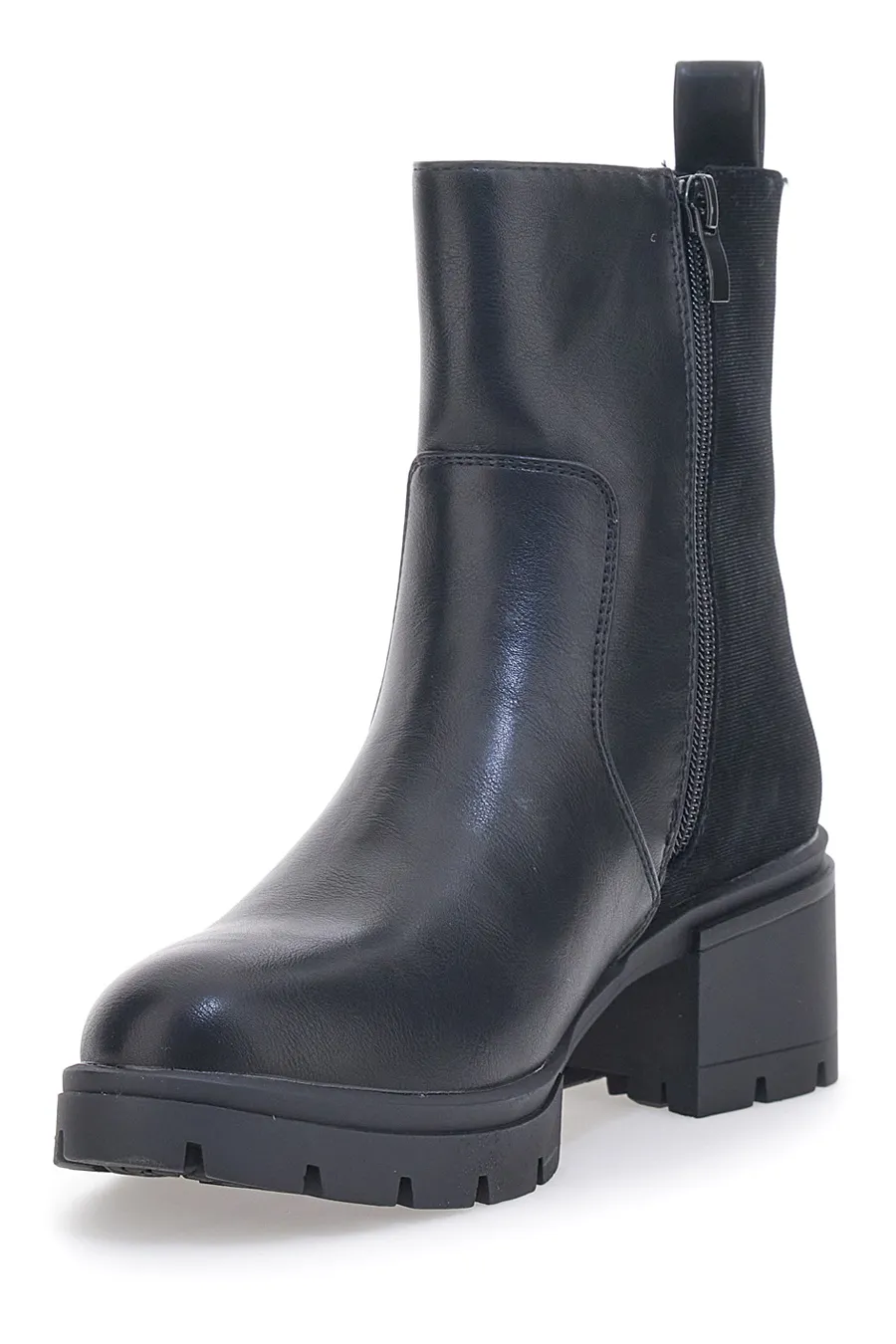 Stivaletti con Tacco Neri GMV 296