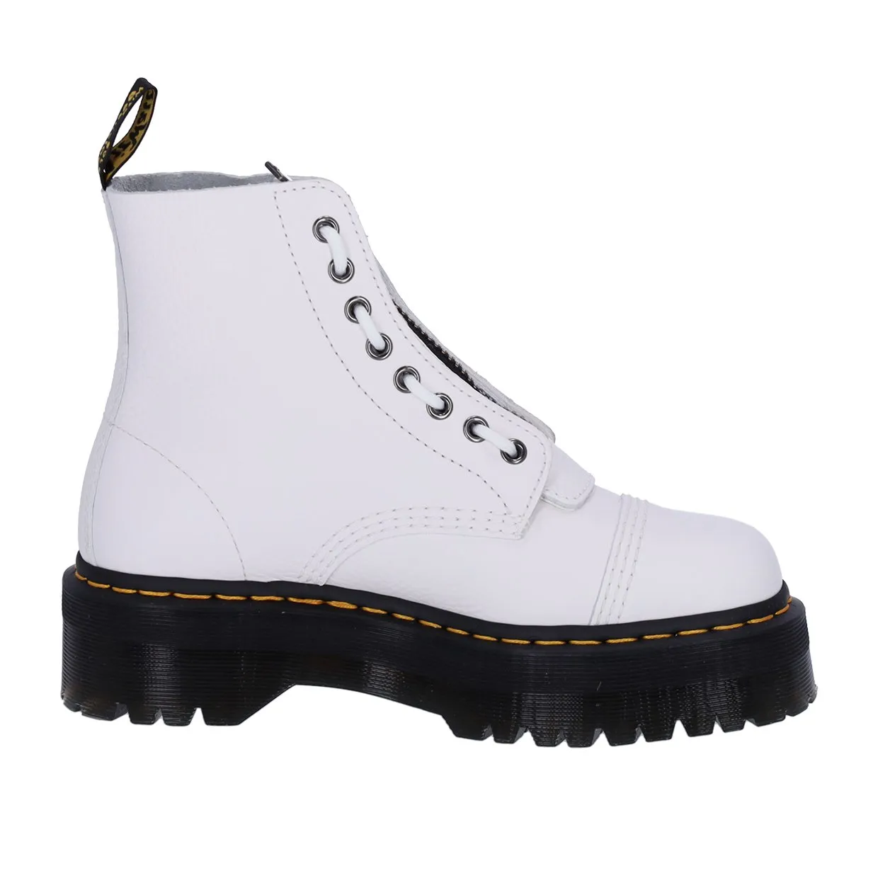Stivaletti Dr. Martens Sinclair Platform Bianco