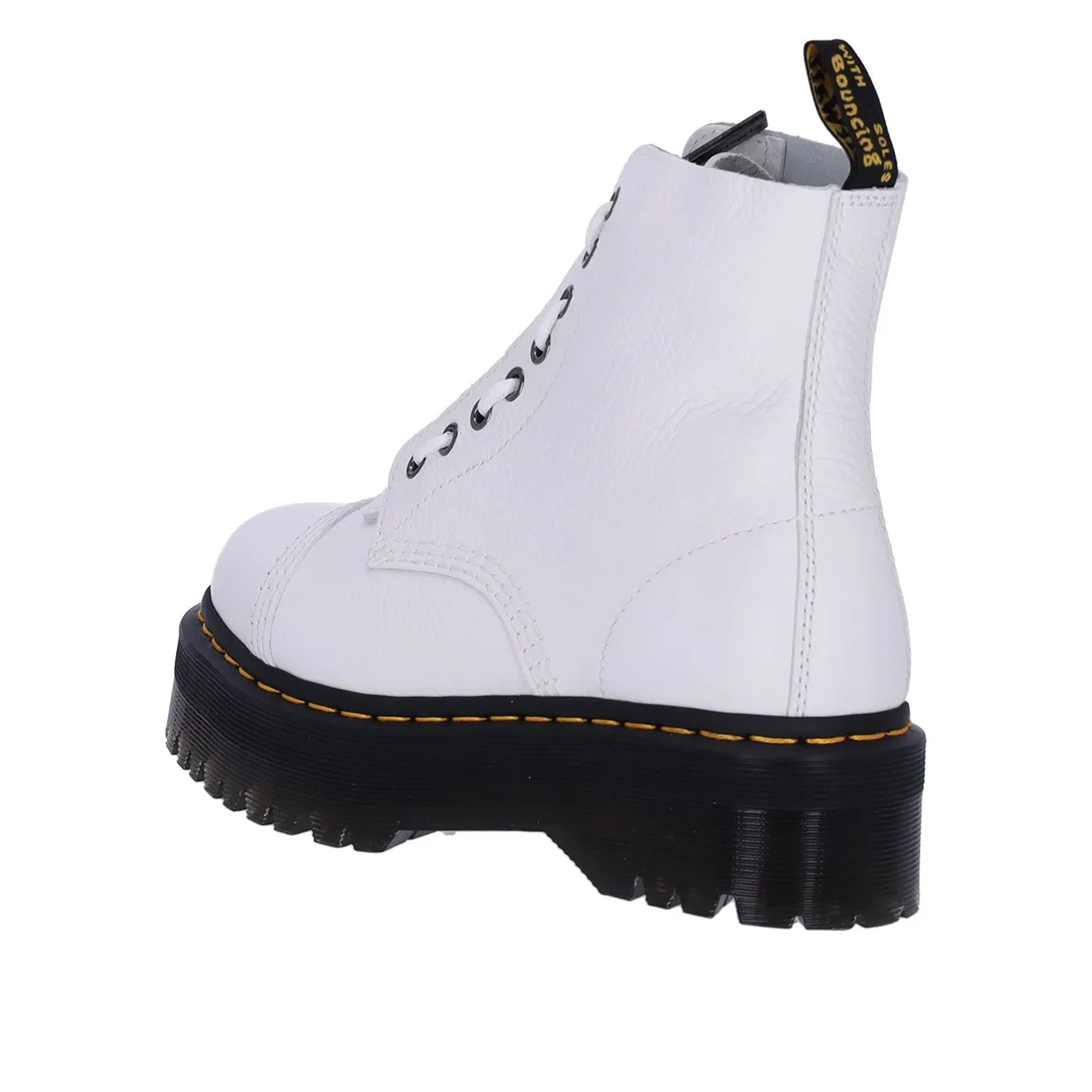 Stivaletti Dr. Martens Sinclair Platform Bianco