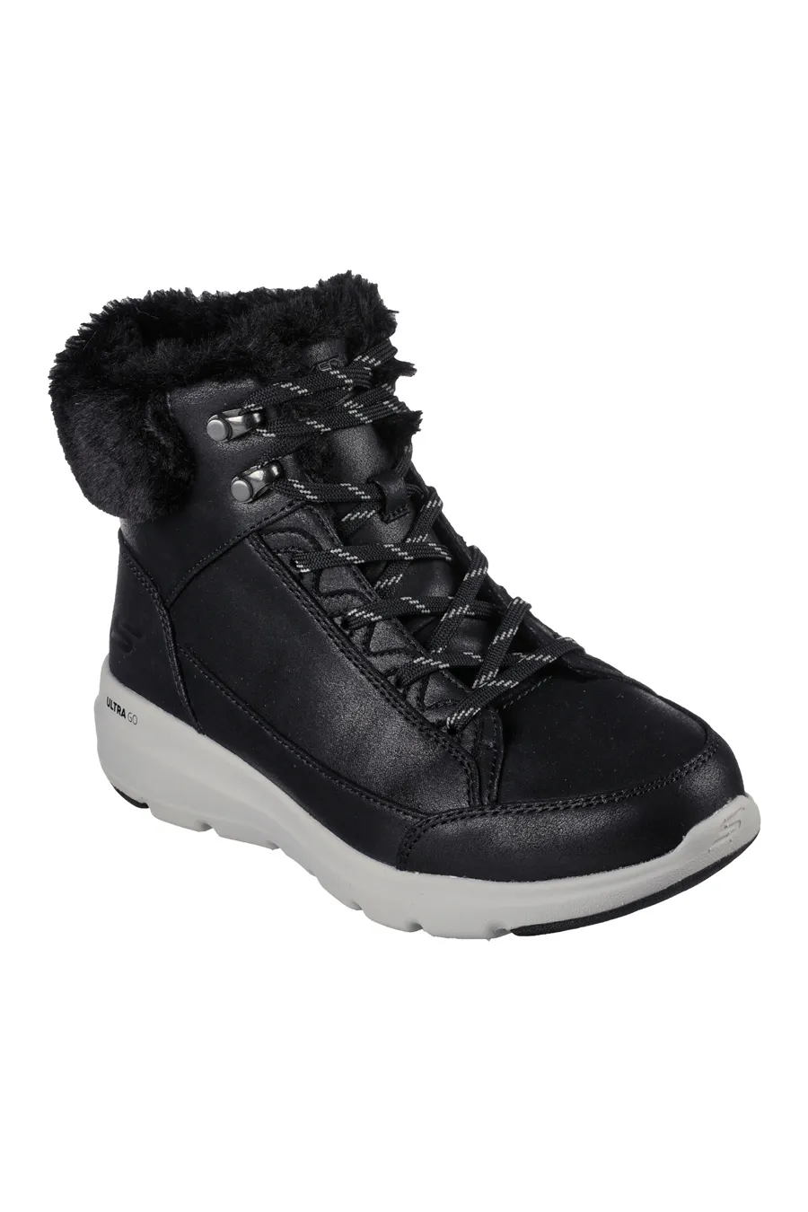 Stivaletti Skechers GLACIAL ULTRA-COZLY Nero