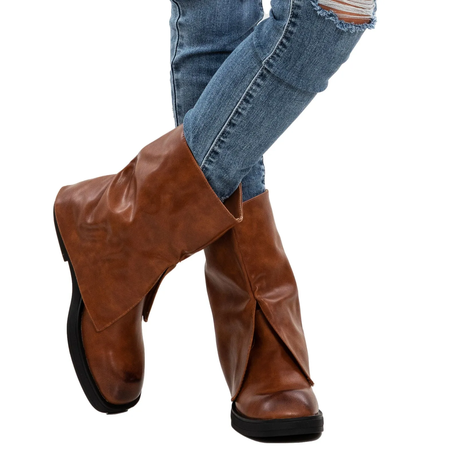 Stivali Donna Bassi Stivaletti D7901