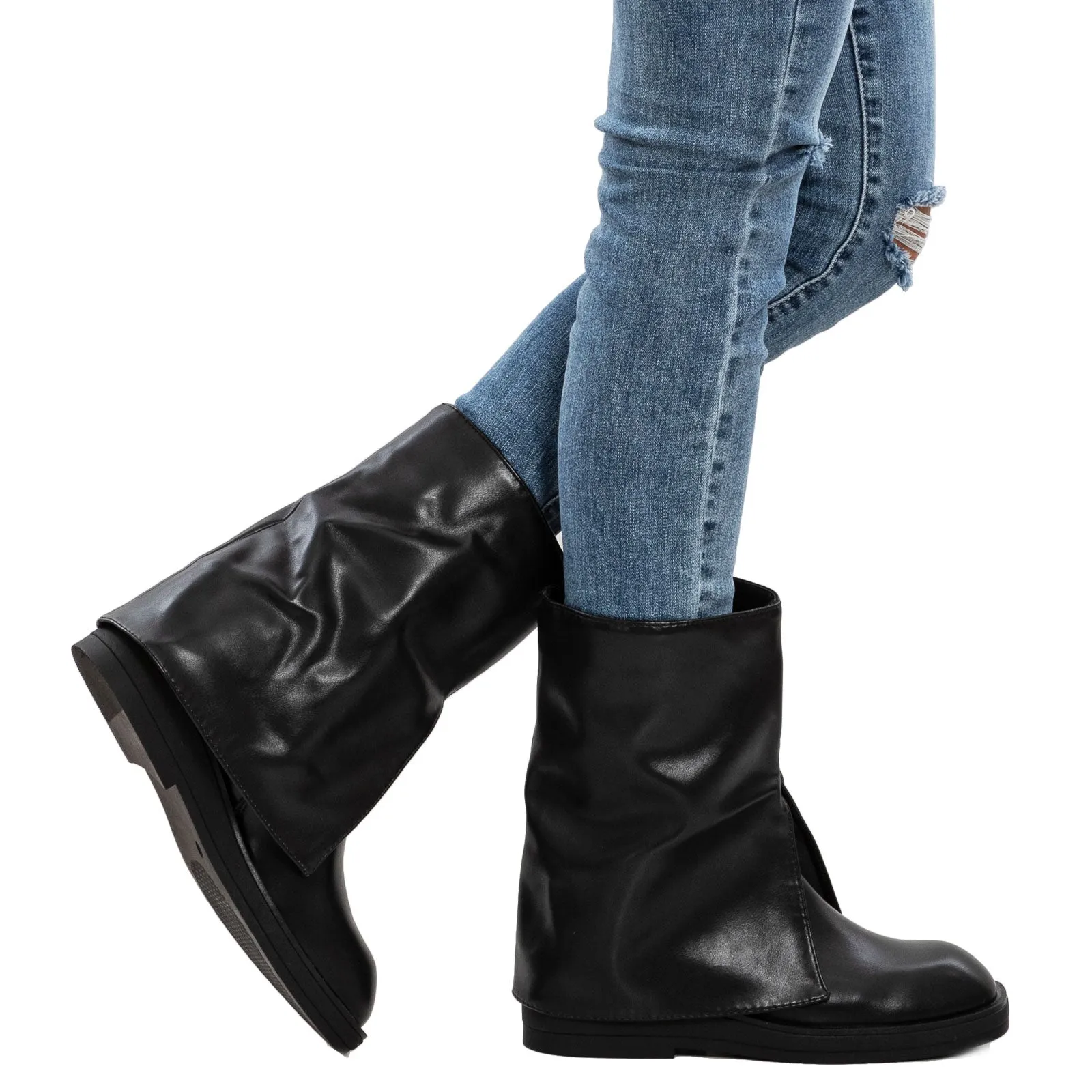 Stivali Donna Bassi Stivaletti D7901