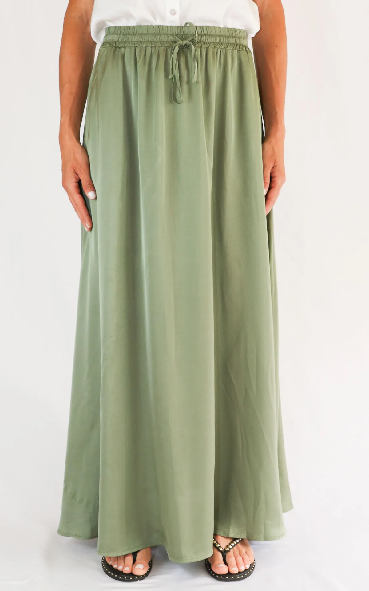 SUSYMIX – Gonna a ruota – VERDE MILITARE