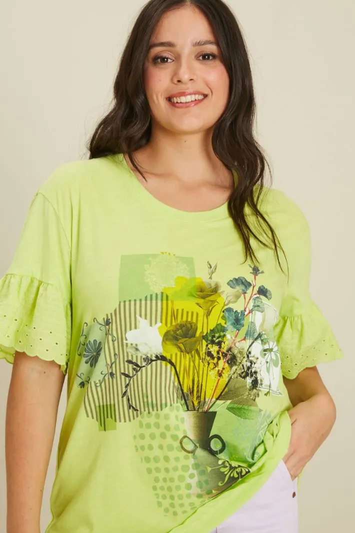 T-shirt in jersey