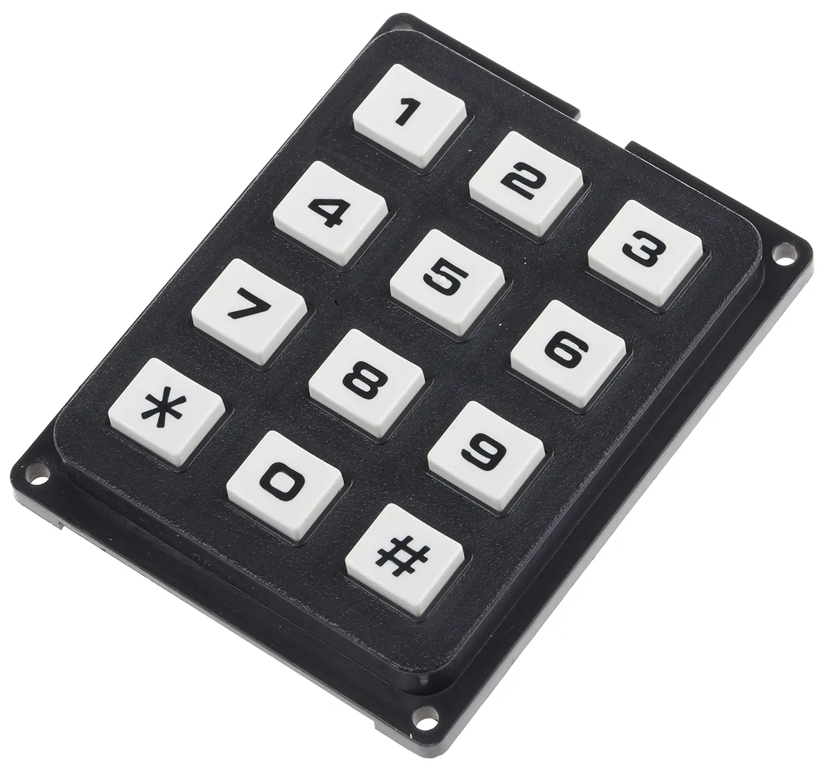 Tastierino 4 x 3 a 12 tasti IP40