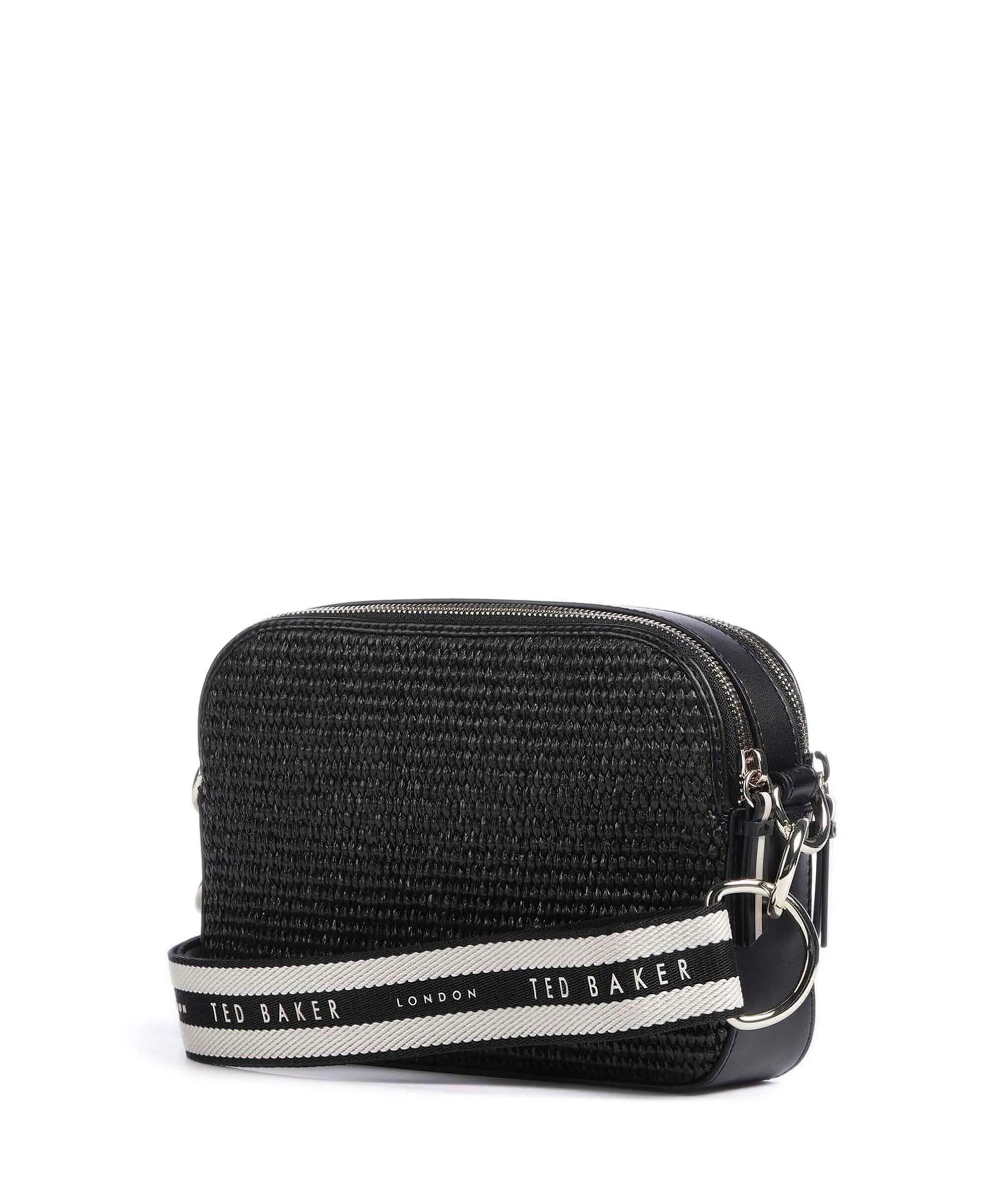  Ted Baker Stelio Borsa a tracolla polipropilene, pelle bovina nero  