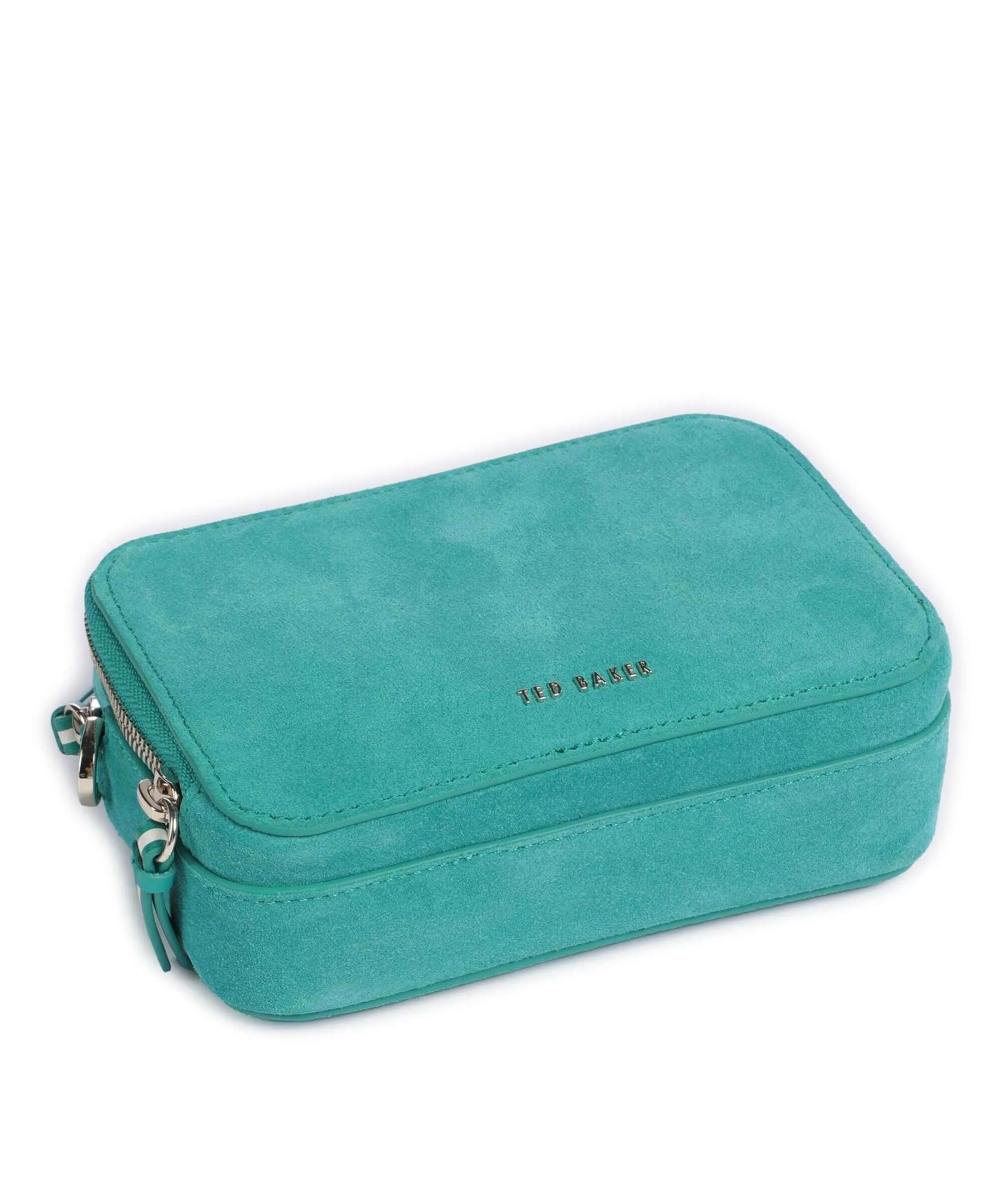  Ted Baker Stunnas Borsa a tracolla pelle bovina ruvida acquamarina  