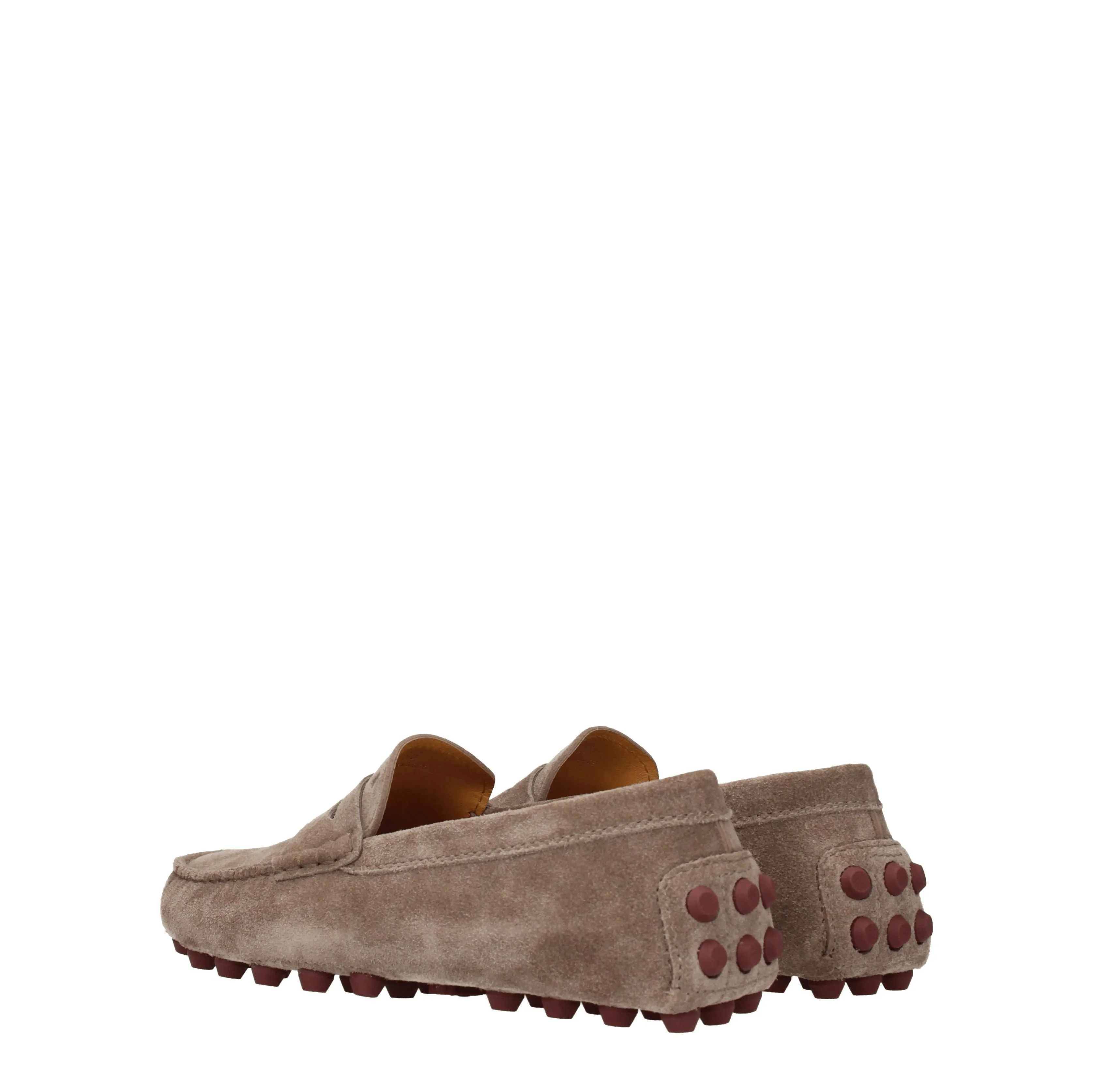Tod's Mocassini Donna Camoscio Beige/Creta