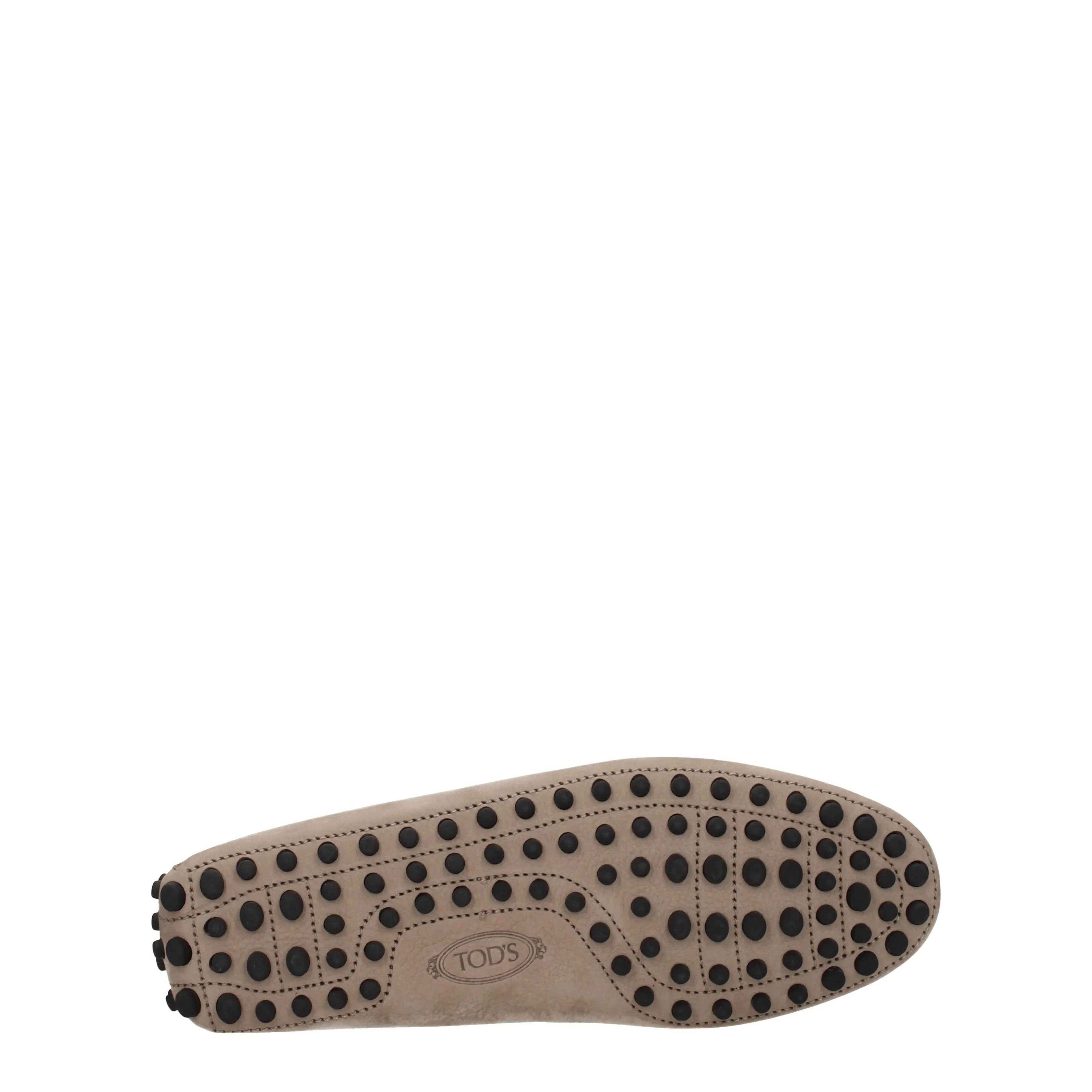 Tod's Mocassini Uomo Camoscio Beige/Creta