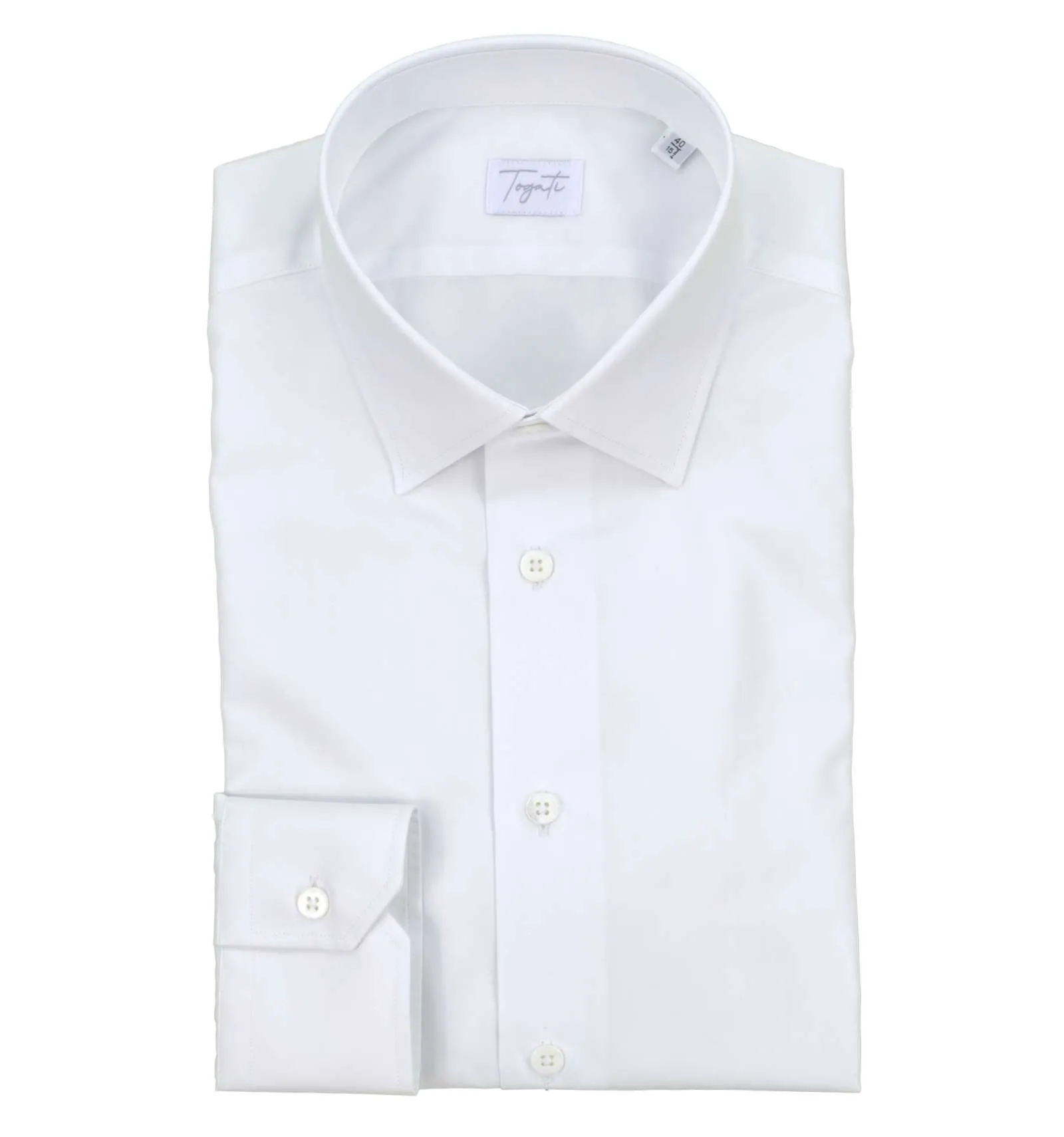 TOGATI uomo camicia classica bianco GILDO RO75/01