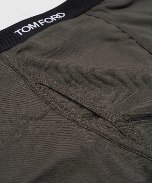 Tom Ford Boxer con logo verde T4LC31040