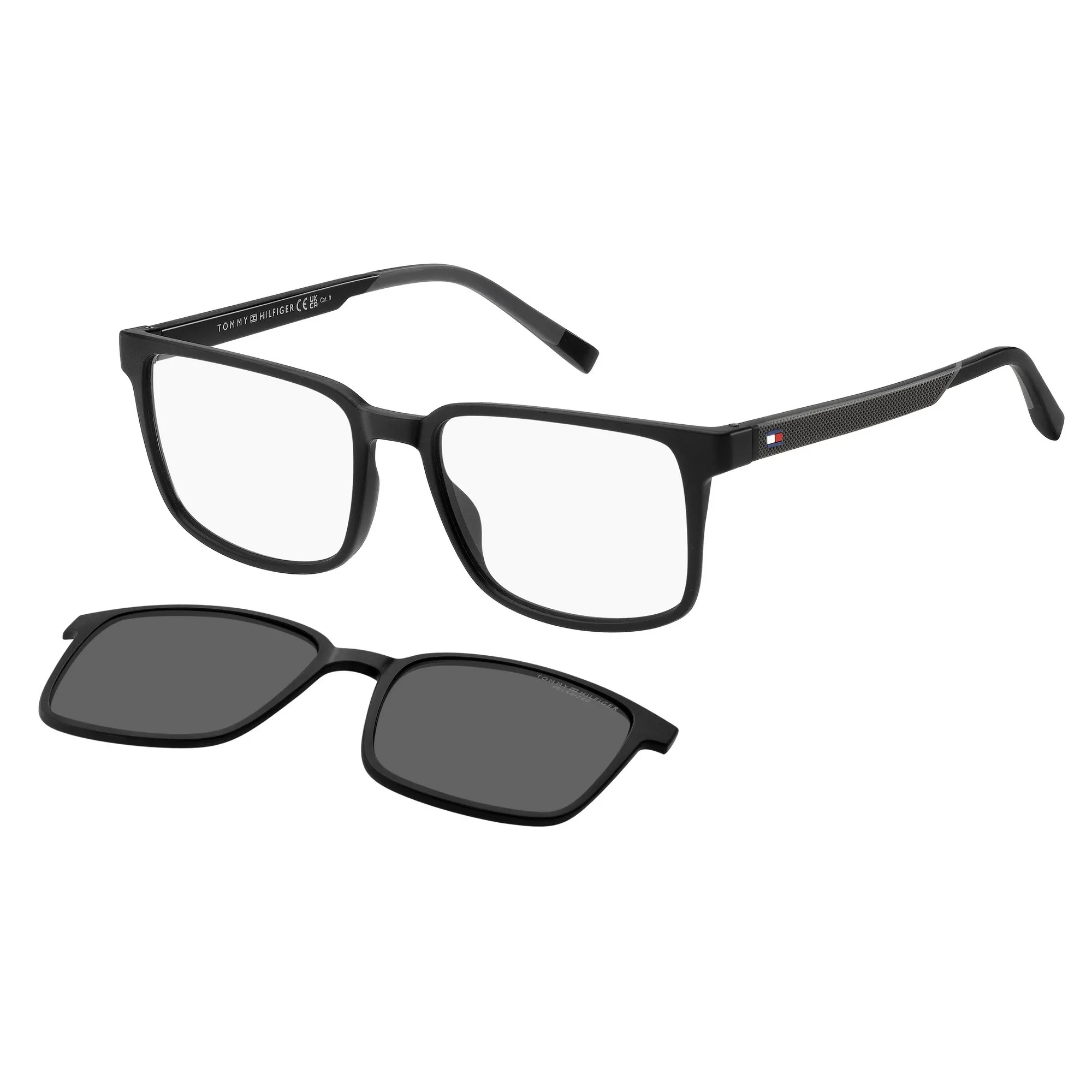   Tommy Hilfiger TH 2145/CS - 08A M9 Grigio Nero | Occhiale Da Sole Uomo 