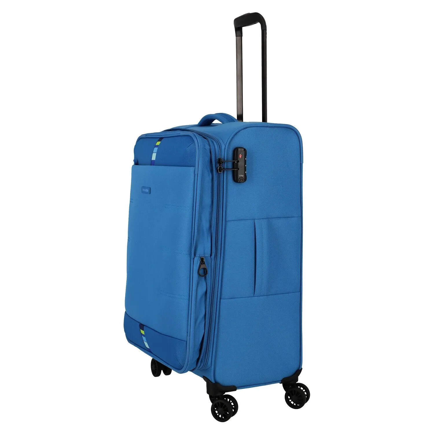 Travelite Rügen 4 ruote Set di valigie 3 pezzi con piega di espansione