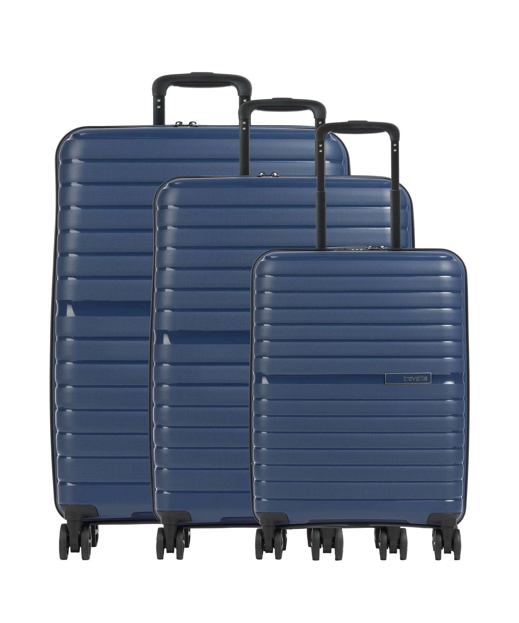  Travelite Trient Set valigie trolley (4 ruote) blu 3-pc.  