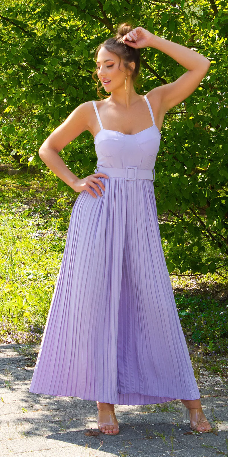 Tuta elegante TT216 lilla