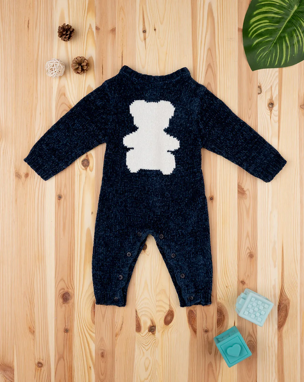             Tutina tricot bimbo blu        