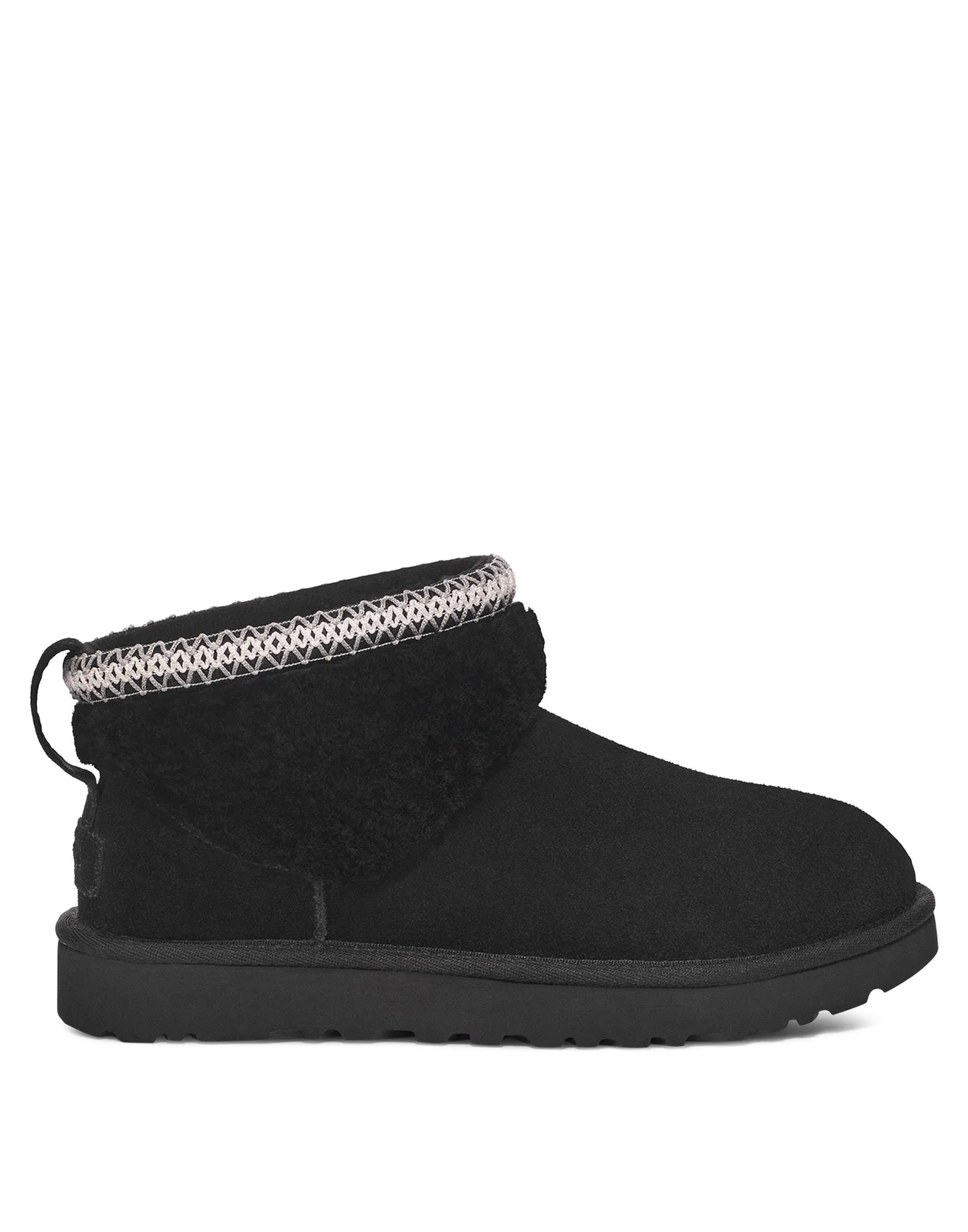 UGG Stivaletti Classic Ultra Mini Maxi Curly Black