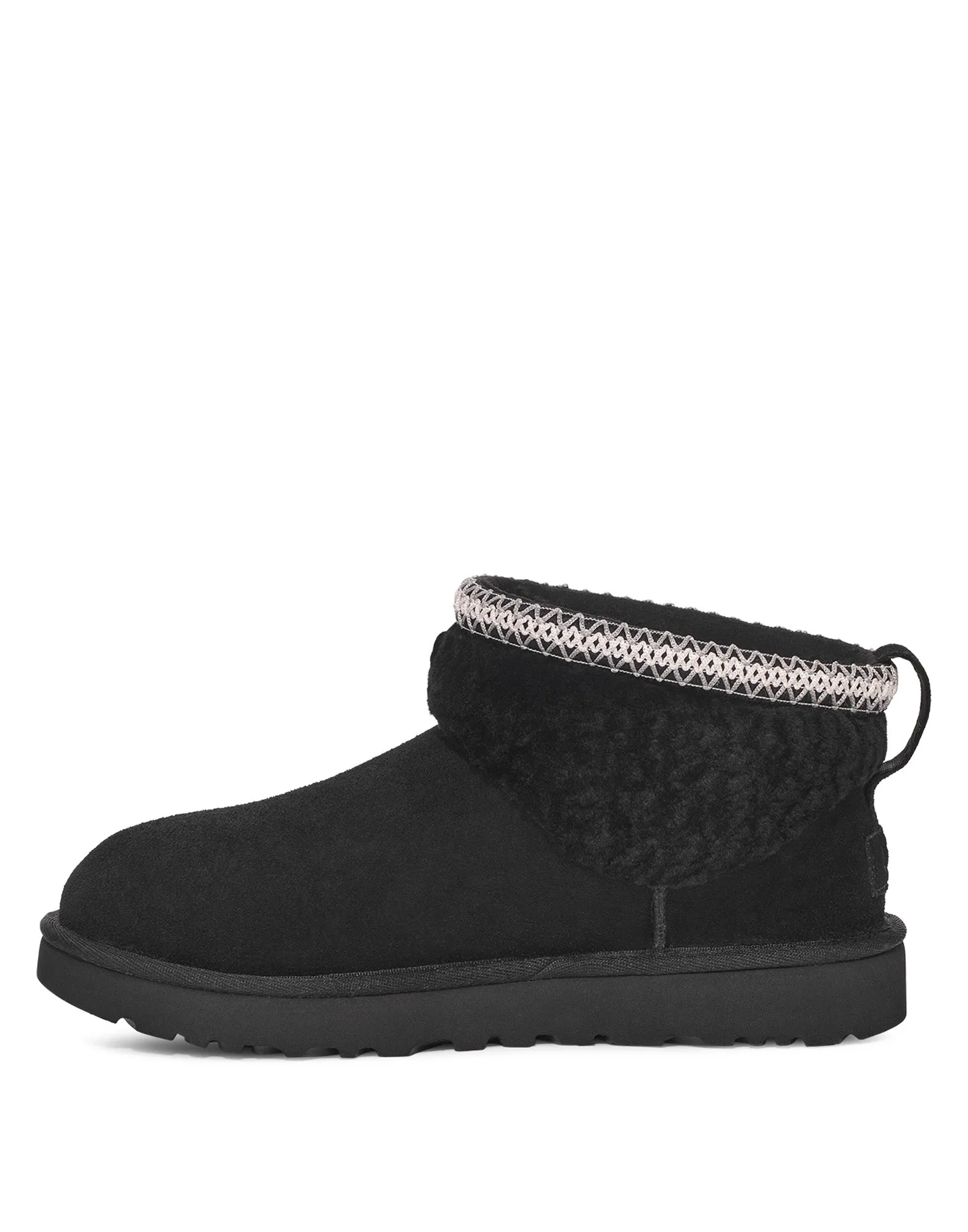 UGG Stivaletti Classic Ultra Mini Maxi Curly Black