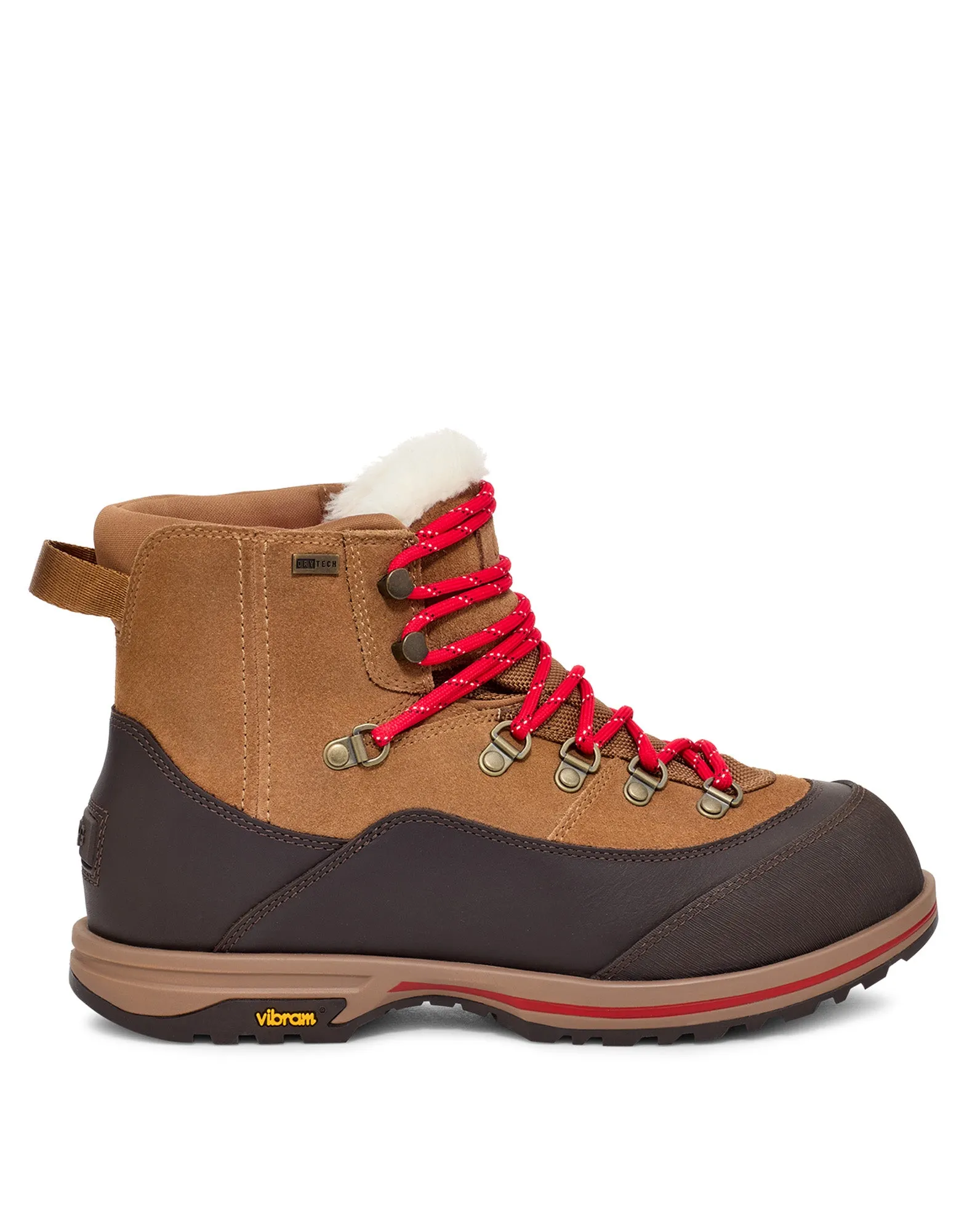UGG Stivali Brecken Stringati Chestnut