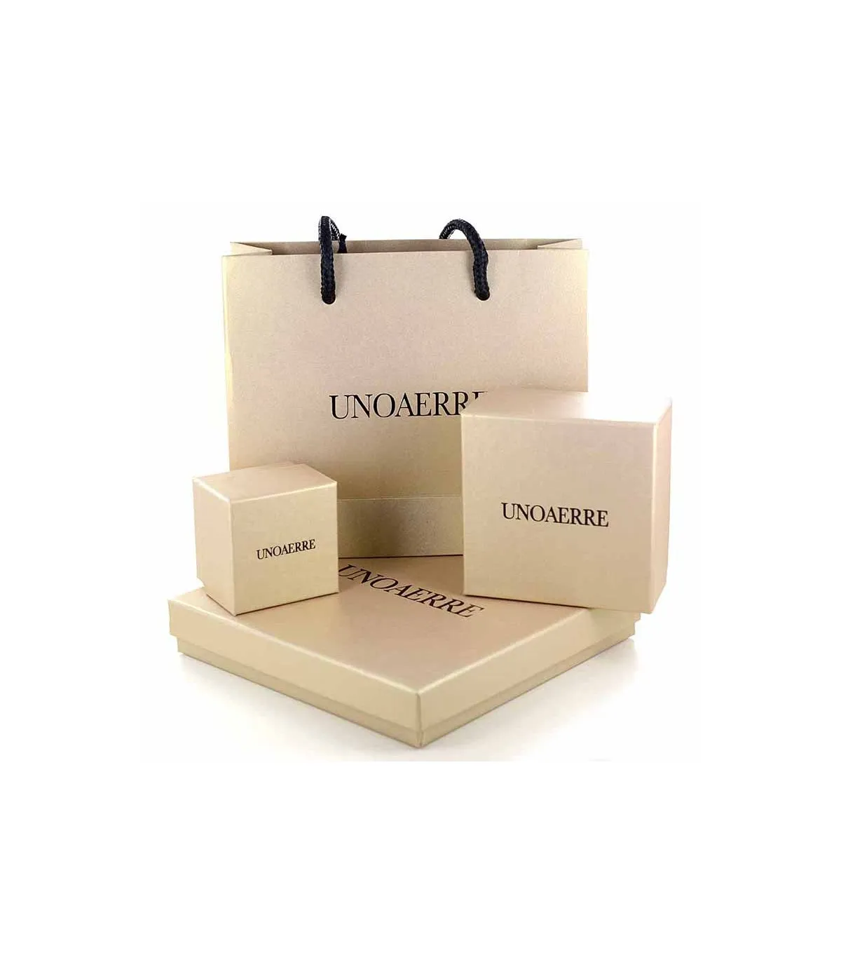 Unoaerre Bracciale Donna Bronzo Rosato Maglia Marina Doppia EXB4755