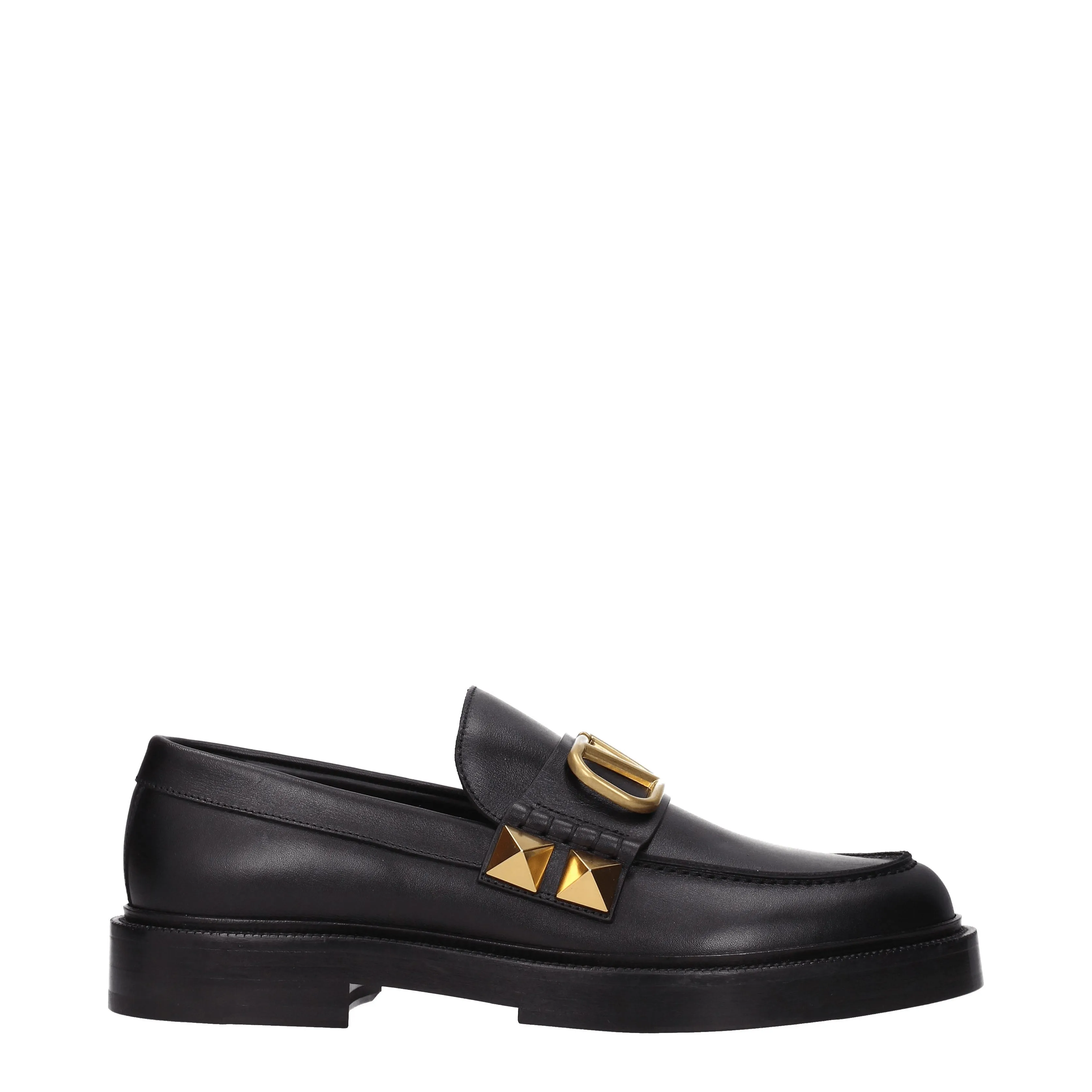 Valentino Garavani Mocassini Uomo Pelle Nero