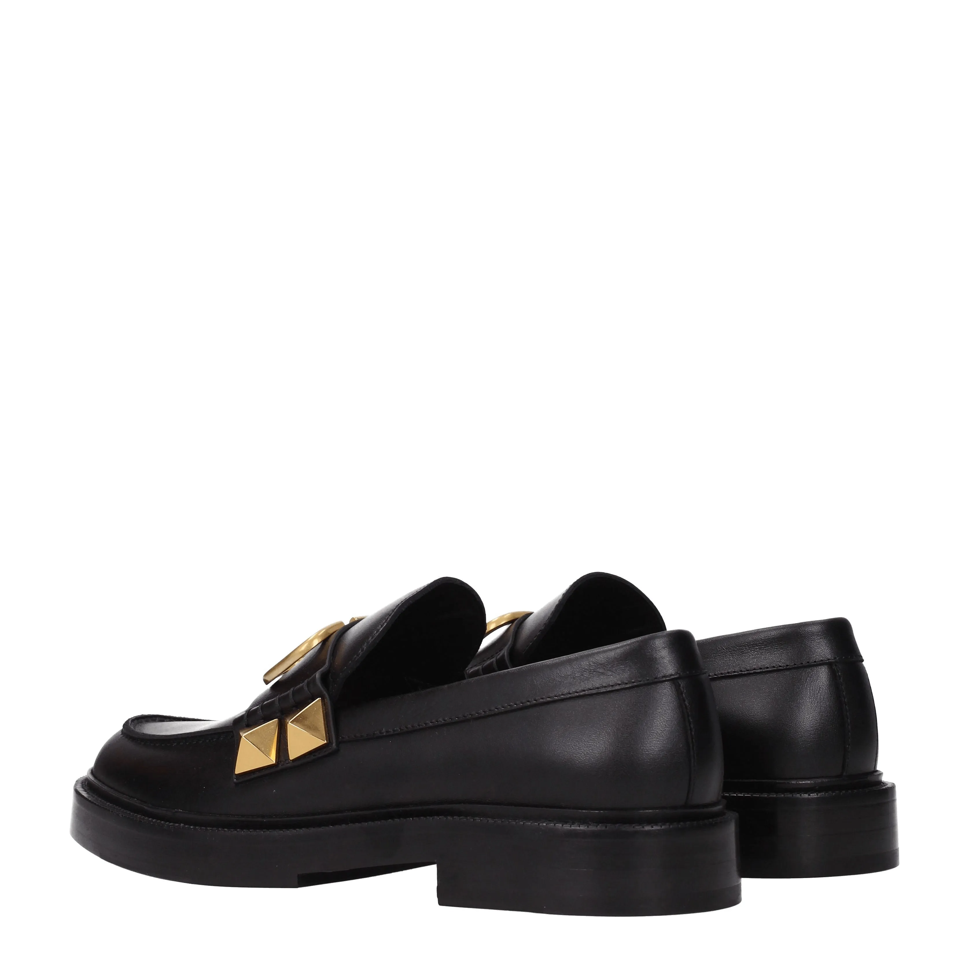 Valentino Garavani Mocassini Uomo Pelle Nero
