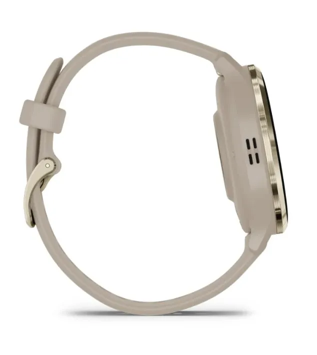 Venu 3S French Gray & Soft Gold con cinturino in silicone - 010-02785-02