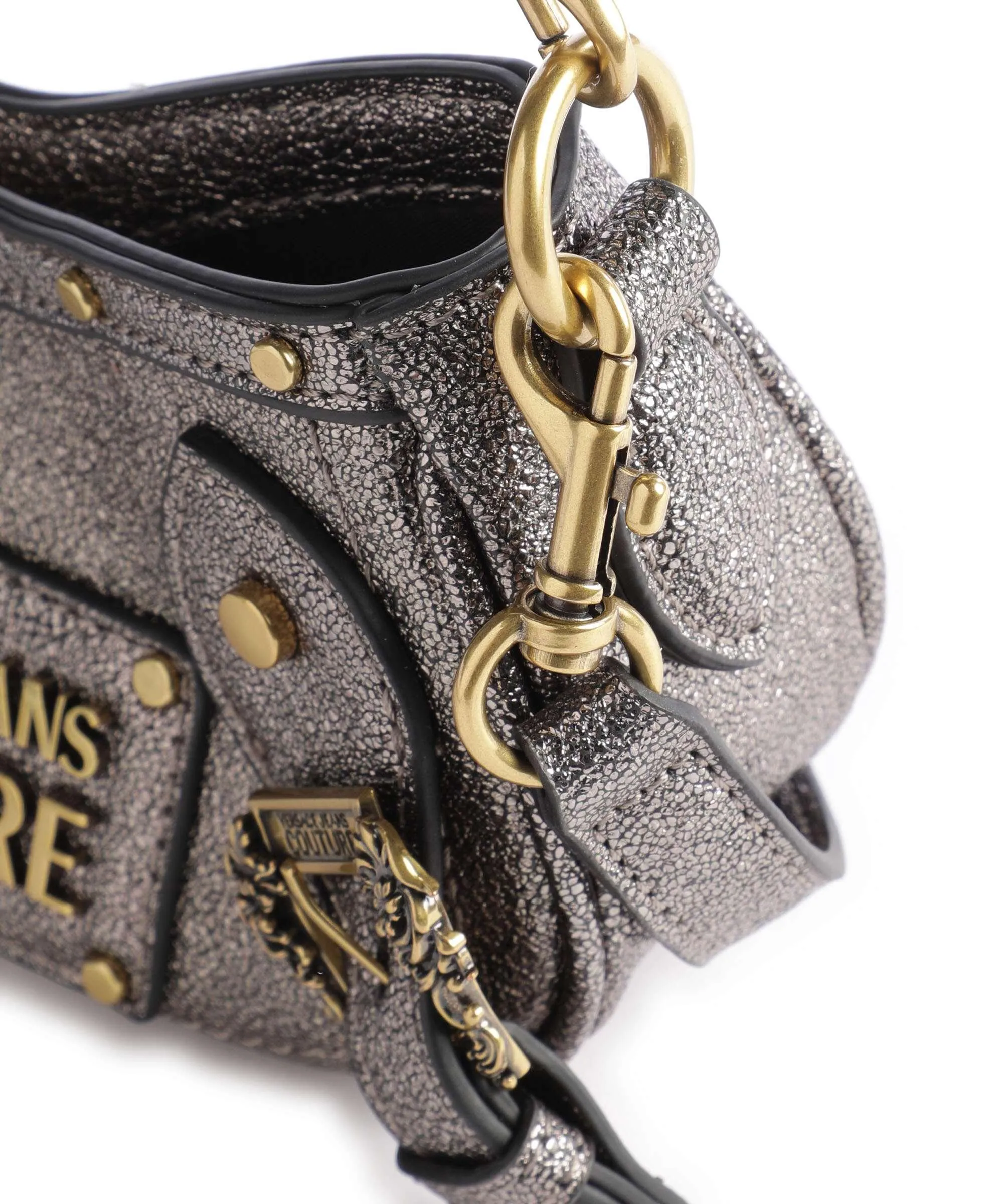  Versace Jeans Couture Capsule Borsa a spalla pelle sintetica bronzo  