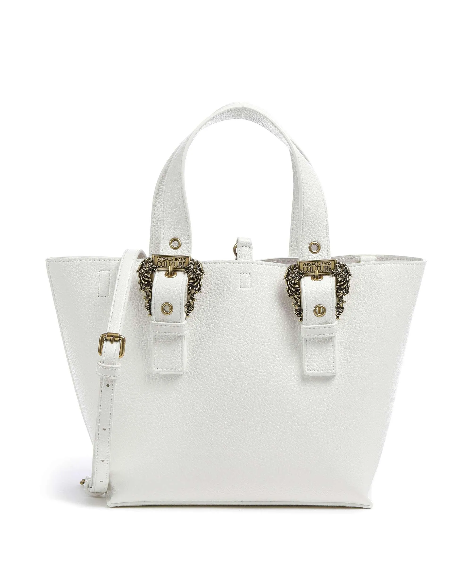  Versace Jeans Couture Couture 01 Borsa a mano pelle sintetica bianco  