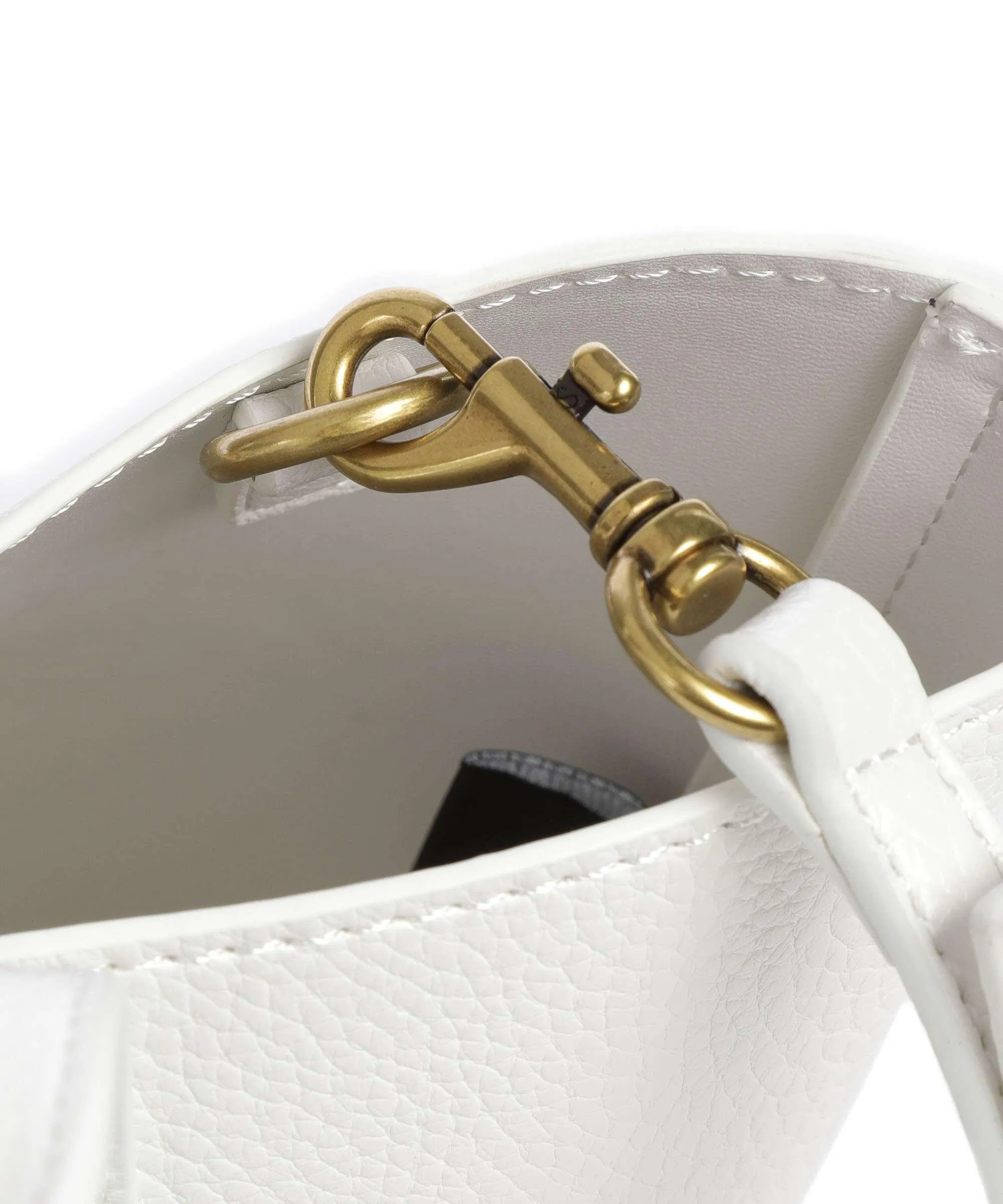  Versace Jeans Couture Couture 01 Borsa a mano pelle sintetica bianco  