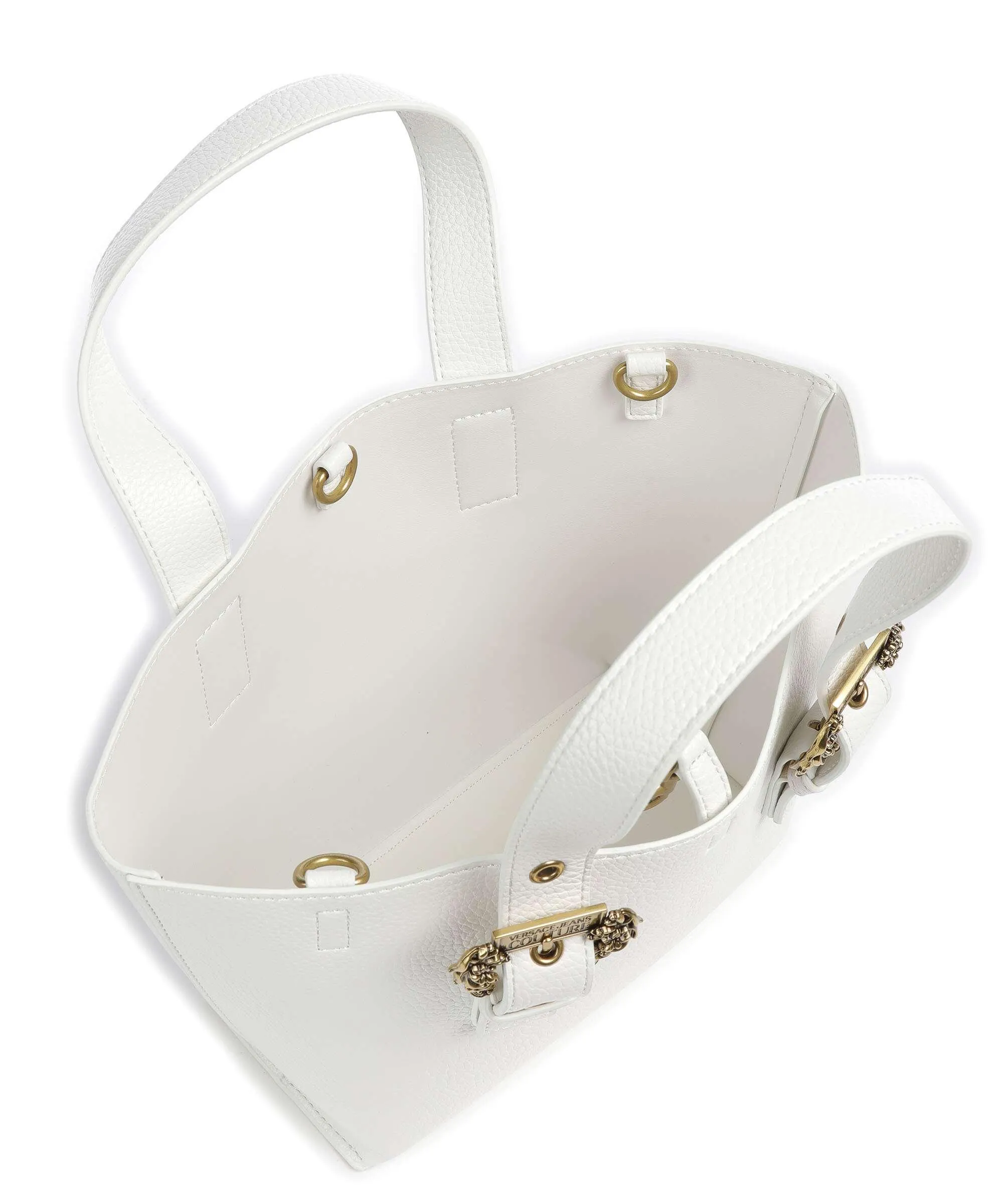  Versace Jeans Couture Couture 01 Borsa a mano pelle sintetica bianco  