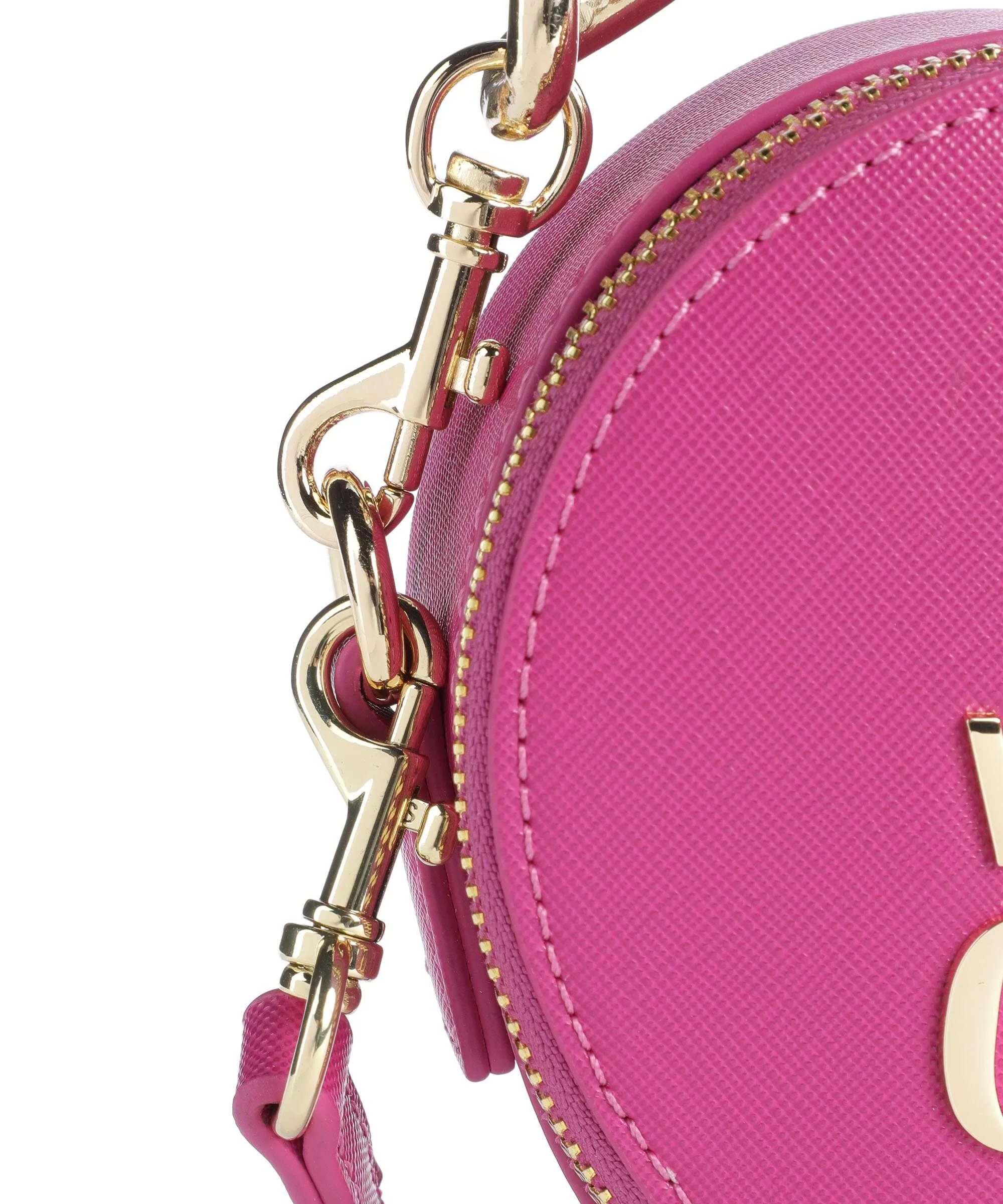  Versace Jeans Couture Logo Lock Borsa a spalla pelle sintetica pink  