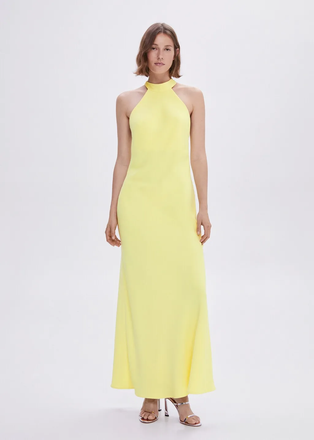 Vestito halter schiena scoperta
